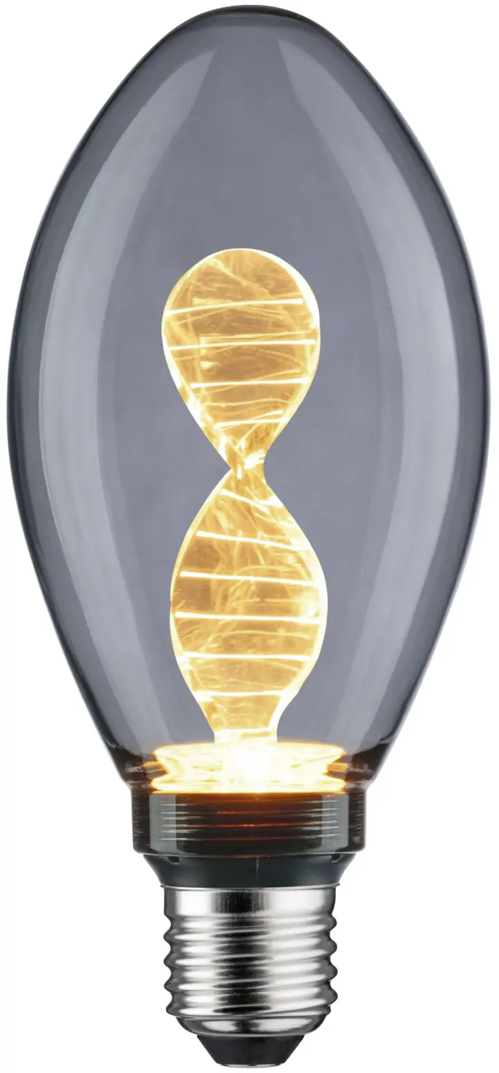 Paulmann LED Leuchtmittel Inner Glow Helix E27 3,5W rauch