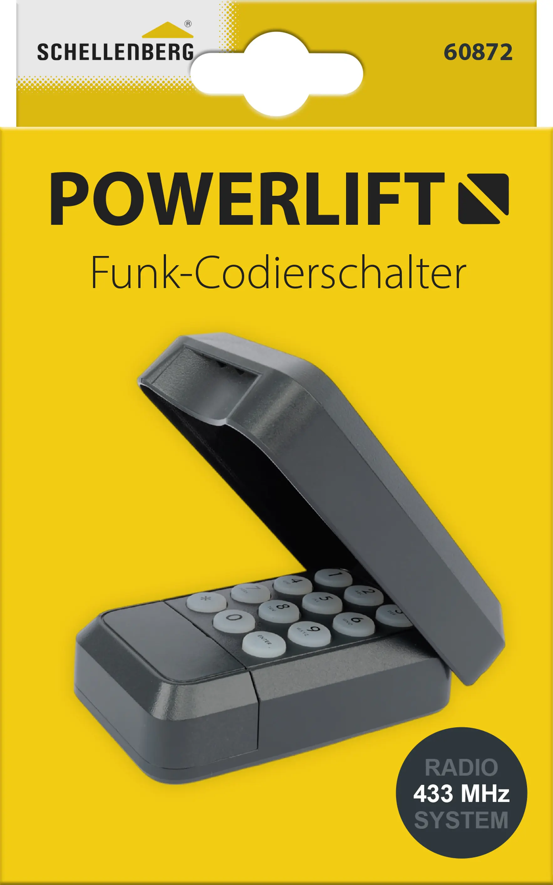 Schellenberg Funk-Codetaster Powerlift für Garagentore