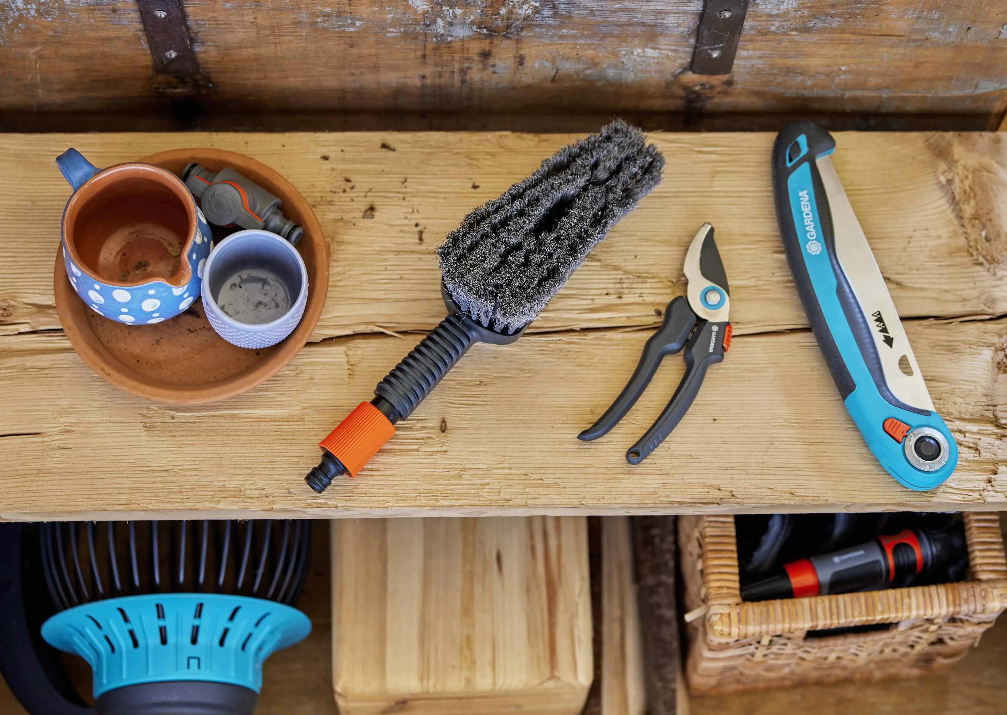 Gardena Cleansystem Handbürste M soft 32 cm Gardena Cleansystem Handbürste M soft 32 cm