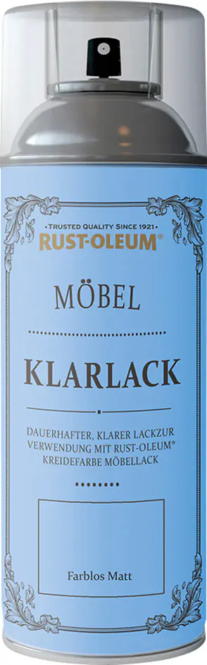 Rust-Oleum Kreidefarbe Möbellack 400 ml klarlack