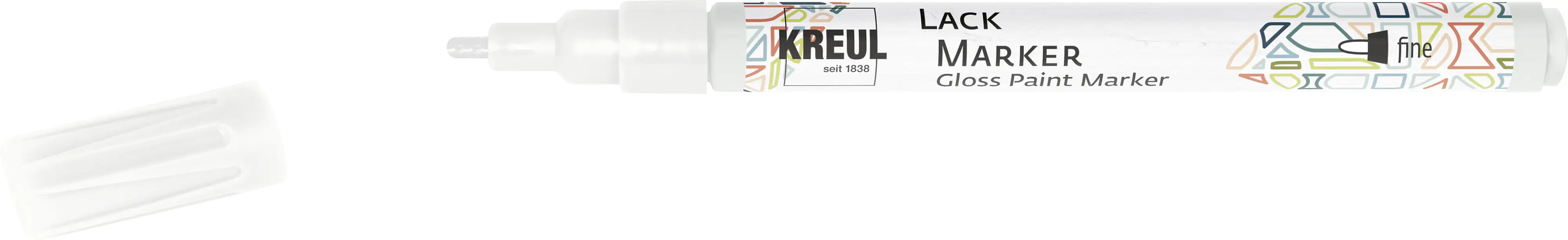 Kreul Lack Marker fine weiß 1 - 2 mm