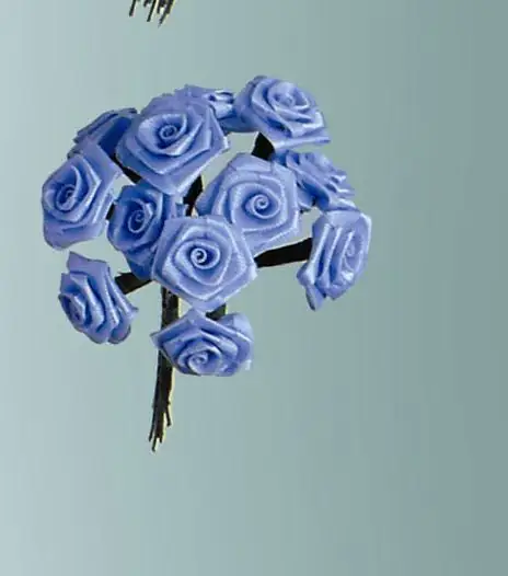 Glorex Diorröschen hellblau