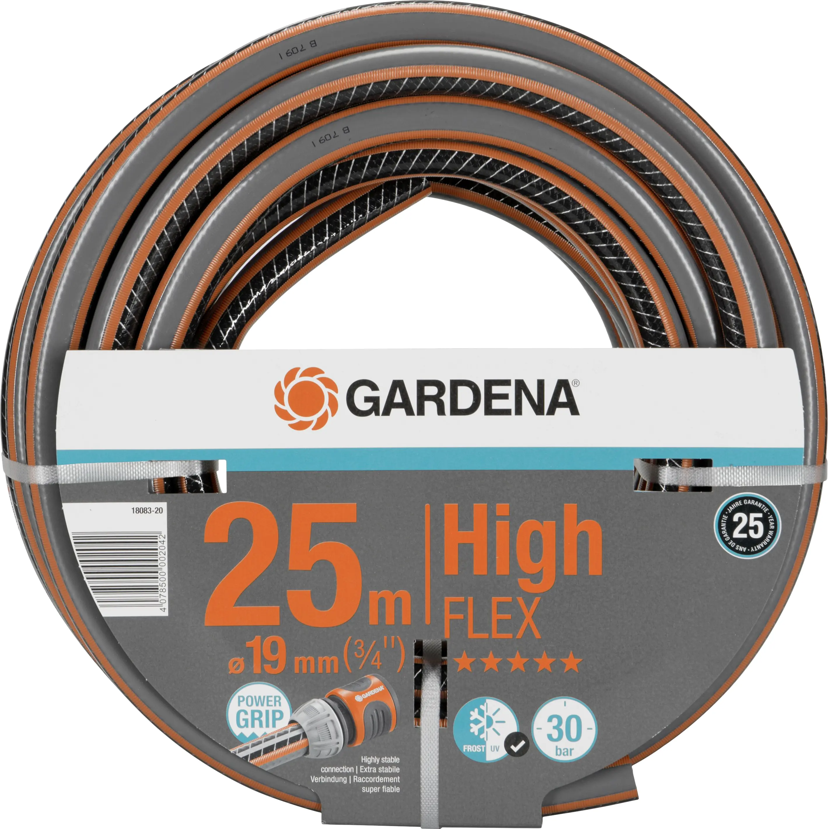 Gardena Schlauch Comfort HighFlex 25 m 19 mm (3/4")