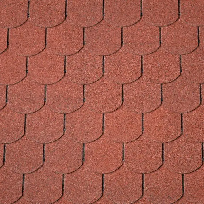 Easy Biber Bitumen-Dachschindeln ziegelrot  Easy Biber Bitumen-Dachschindeln ziegelrot