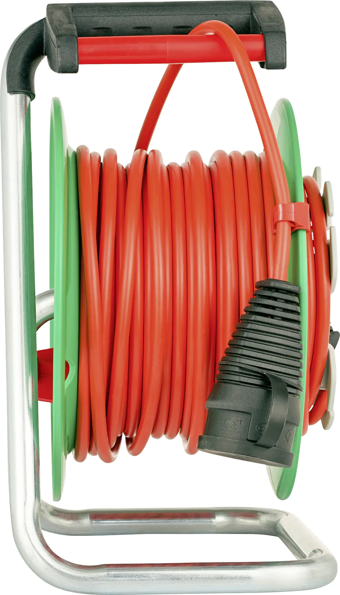 Brennenstuhl Garten-Kabeltrommel Außen 23+2m H05VV-F3G1.5, rot