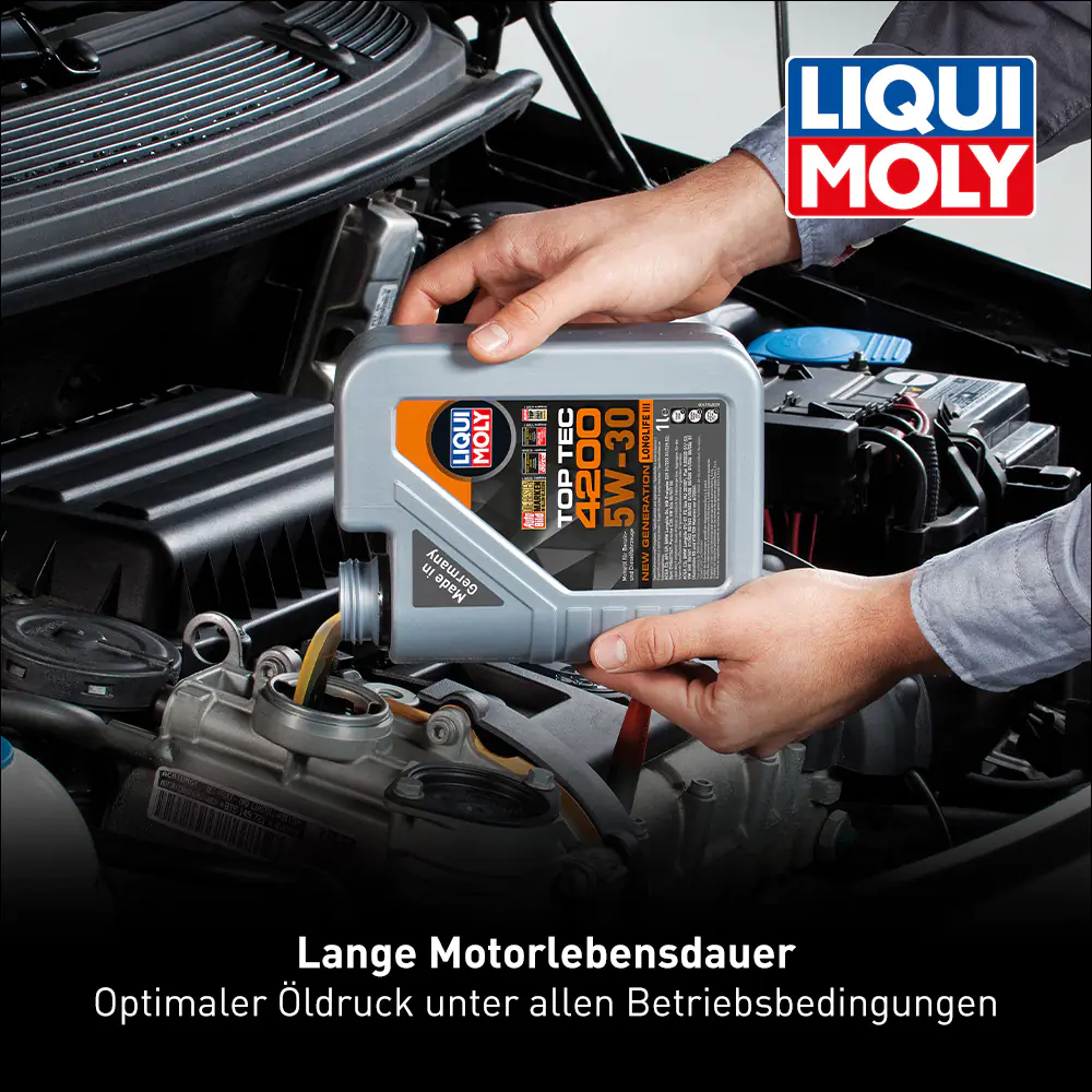 Liqui Moly Motoröl Top Tec 4200 SAE 5W-30 Longlife III 1 L Liqui Moly Motoröl Top Tec 4200 SAE 5W-30 Longlife III 1 L