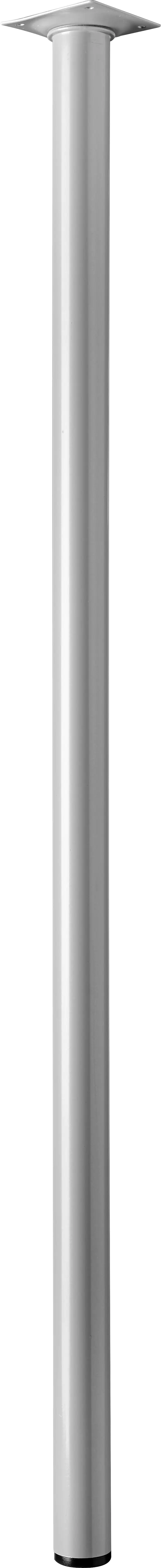 Hettich Tischbein 3,0 x 8,0 cm Aluminium-Optik - 1 Stück