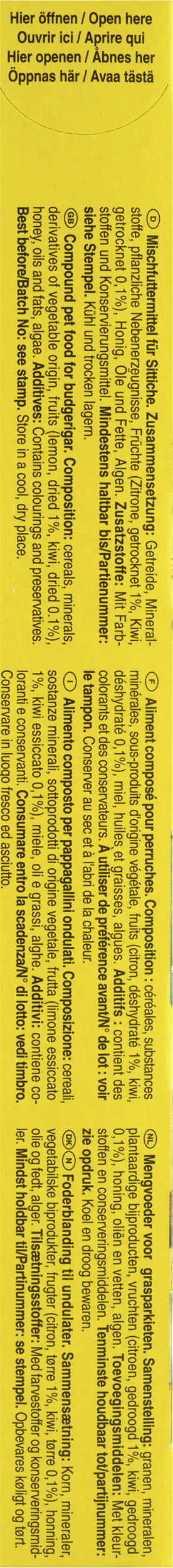 Vitakraft Kräcker® Kiwi & Citrus 2 Stück / 60 g