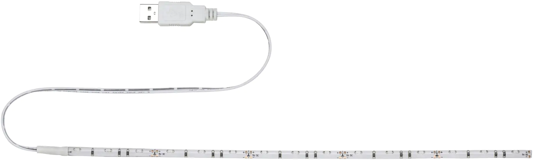 Paulmann USB LED-Stripe 30 cm Blau weiß Metall/Kunststoff