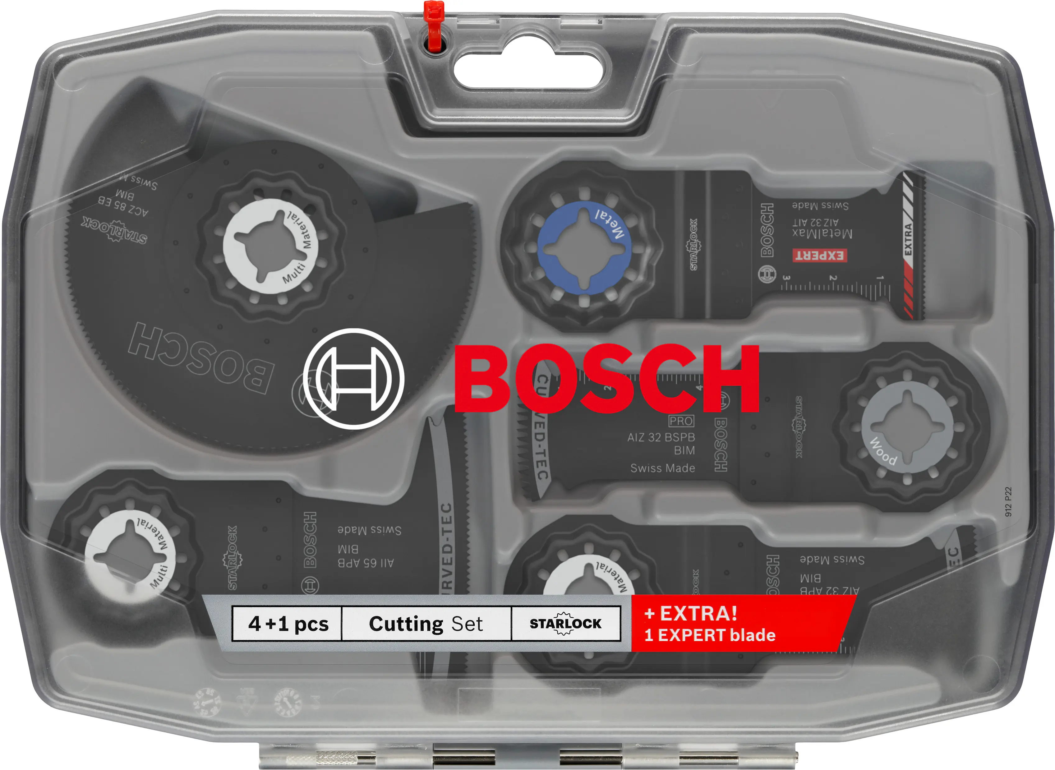 Bosch Sägeblatt-Set für Multifunktionswerkzeuge Starlock Best of Cutting 5-tlg.
