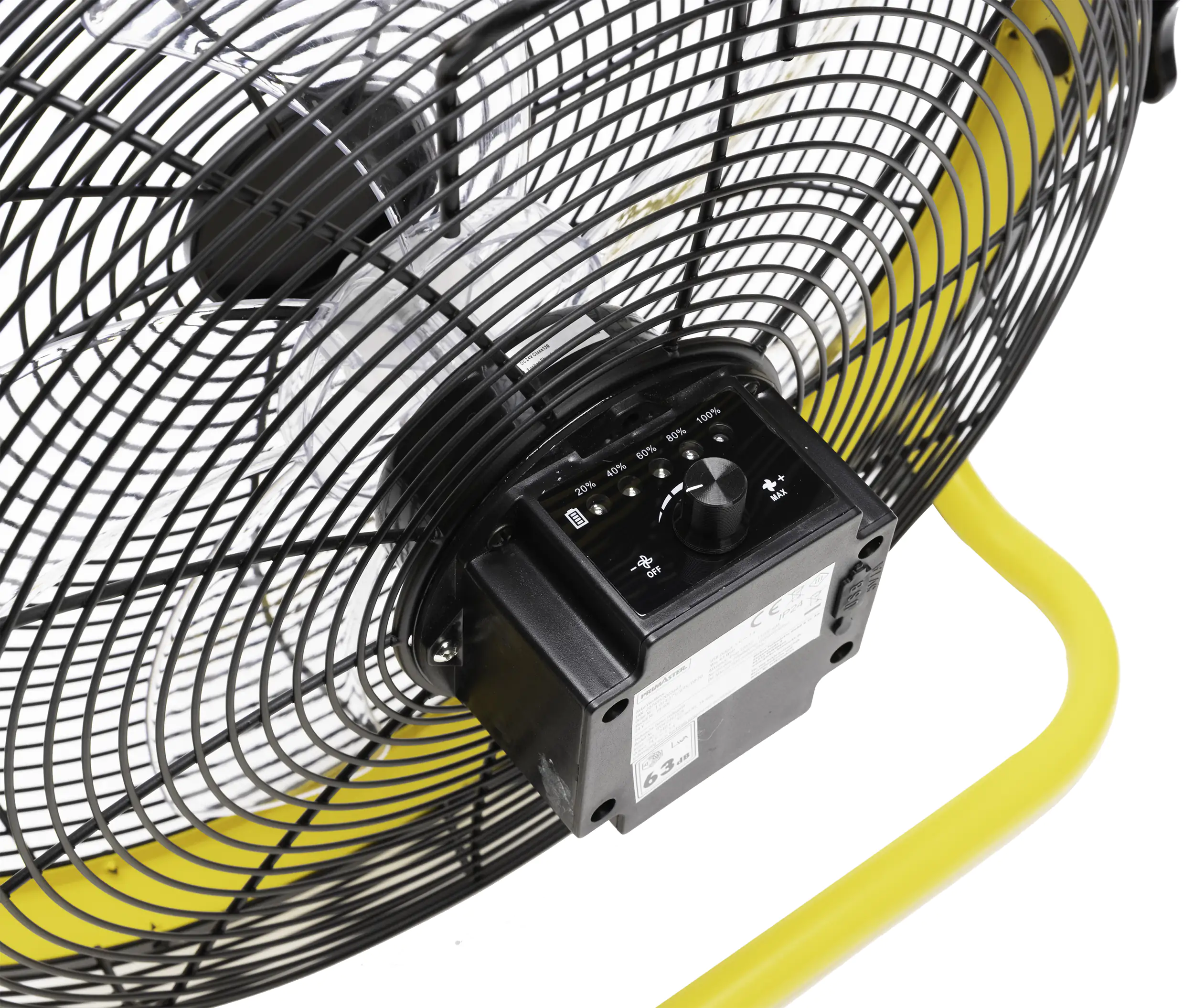 Primaster Akku-Ventilator Ø 45 cm, stufenlos einstellbar