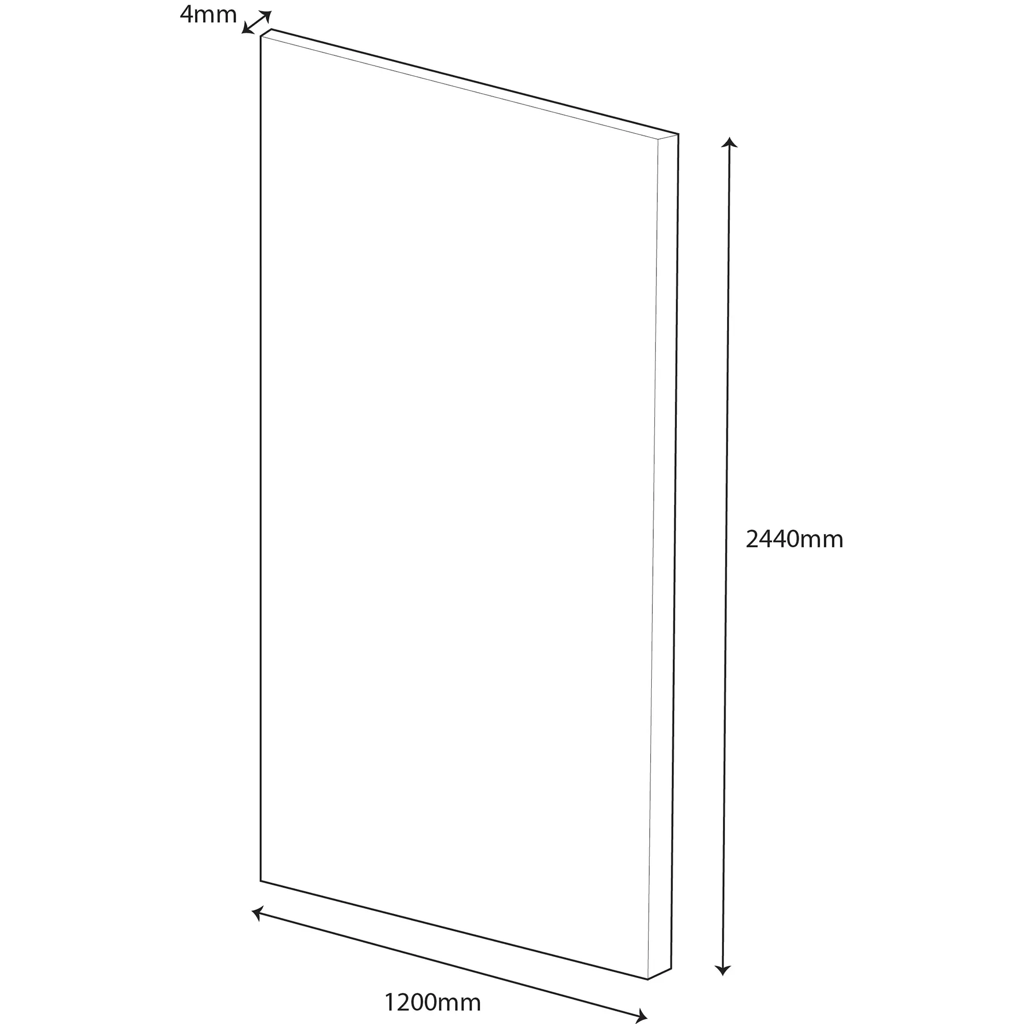 Wetwall Alloy Wandpaneel  Terra Grey/Seabreeze Green 120 x 244 cm