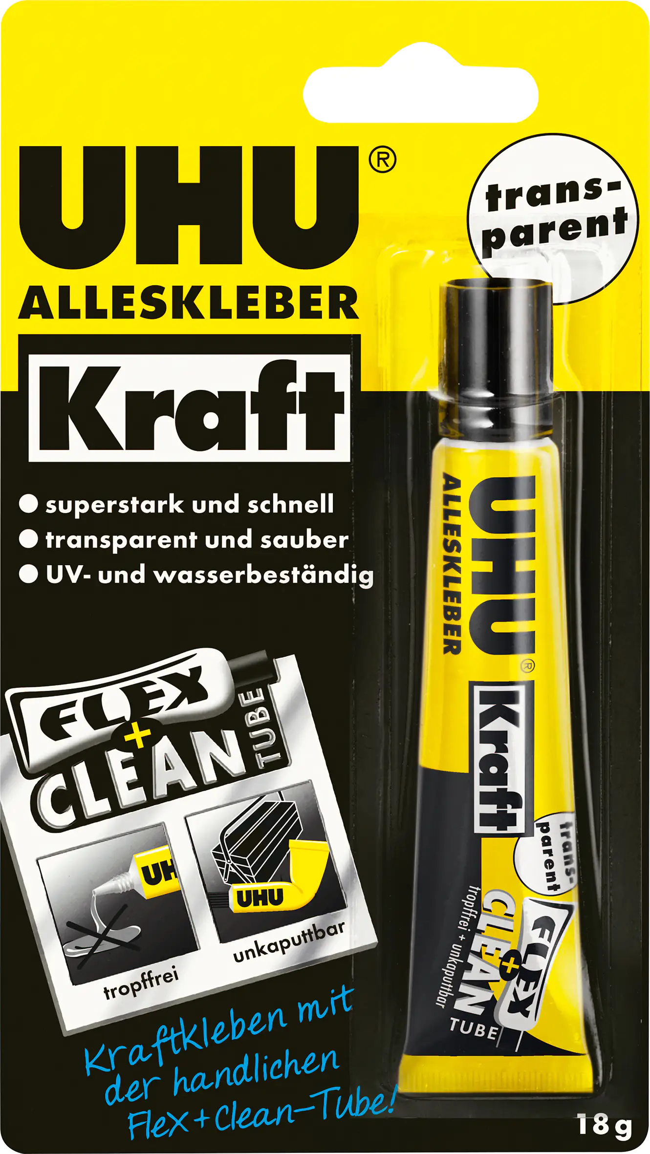 4026700484953_823339 UHU Alleskleber Kraft Flex 18 g