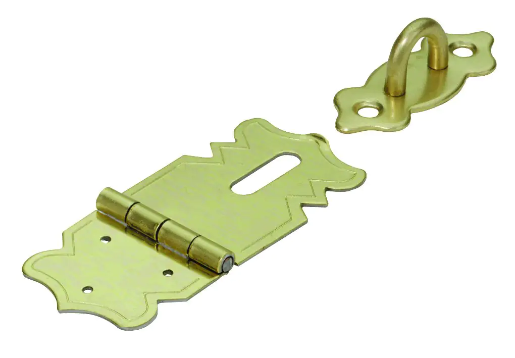 Hettich Schatullenüberfalle Stahl, vermessingt, 20 x 47 mm, 1 Stück