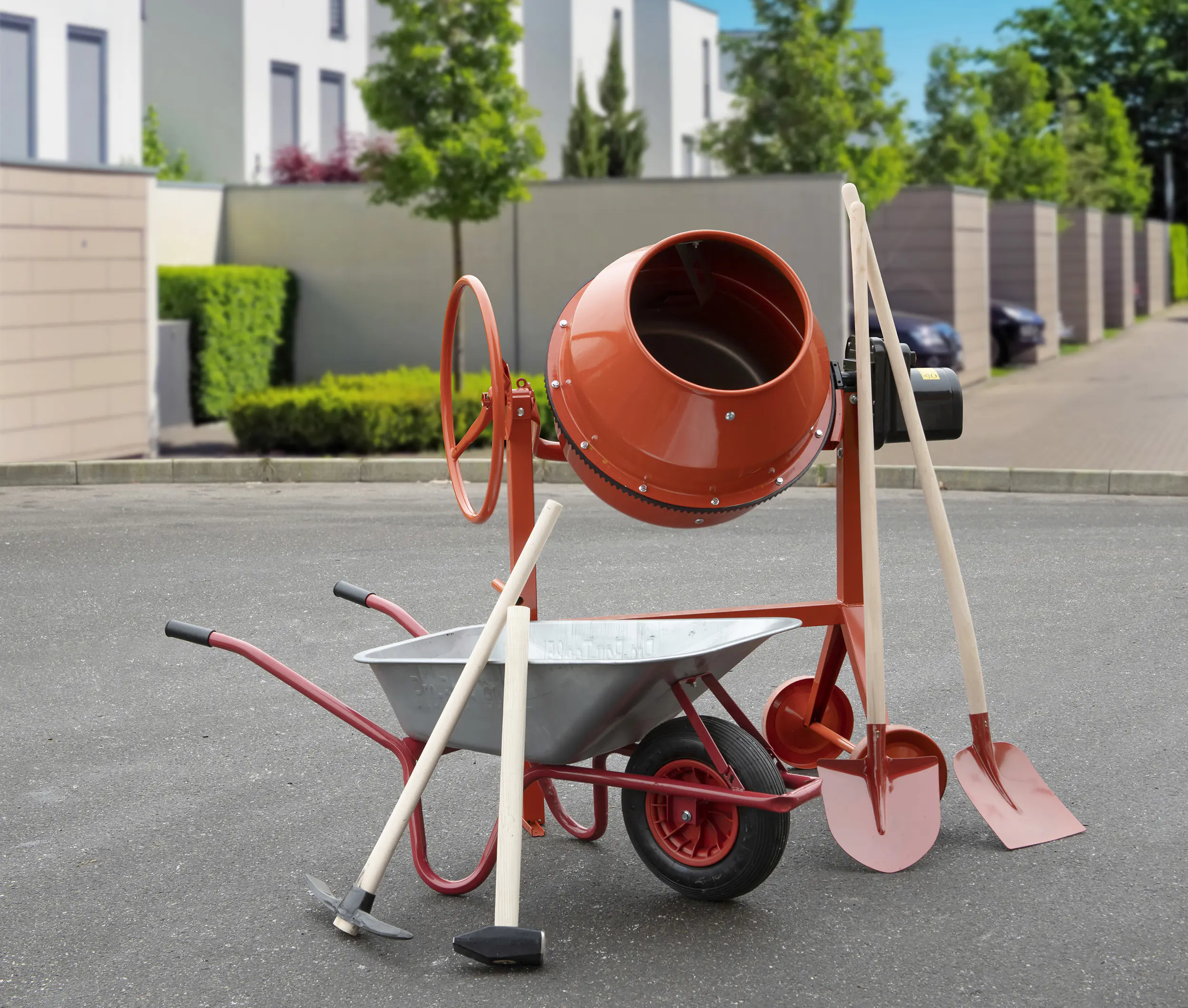 Freund Victoria Standard Holsteiner Schaufel rot lackiert Freund Victoria Standard Holsteiner Schaufel rot lackiert