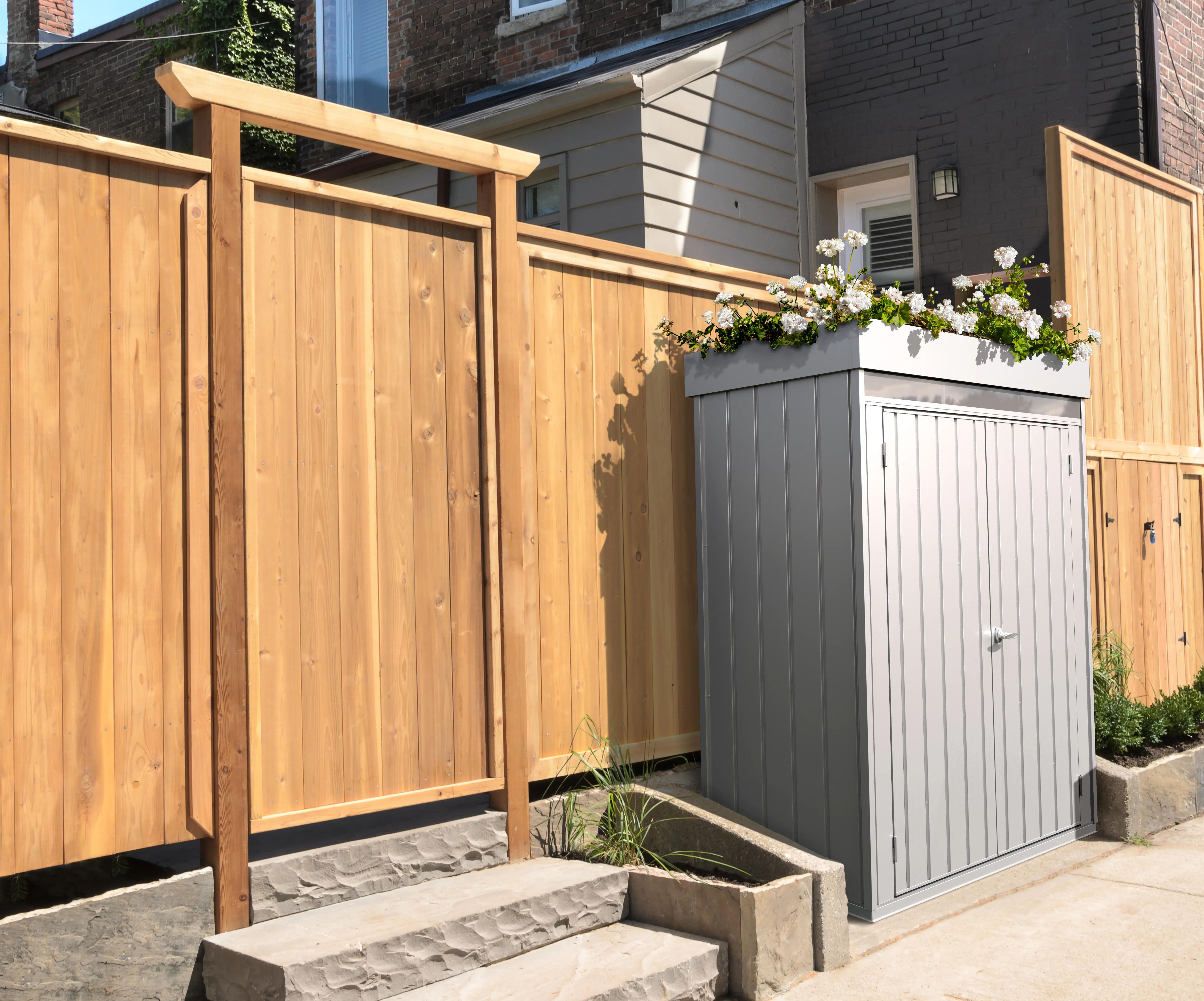 Duramax Hochschrank Palladium 161,6 x 74,6 x 2,09 cm (B x T x H)