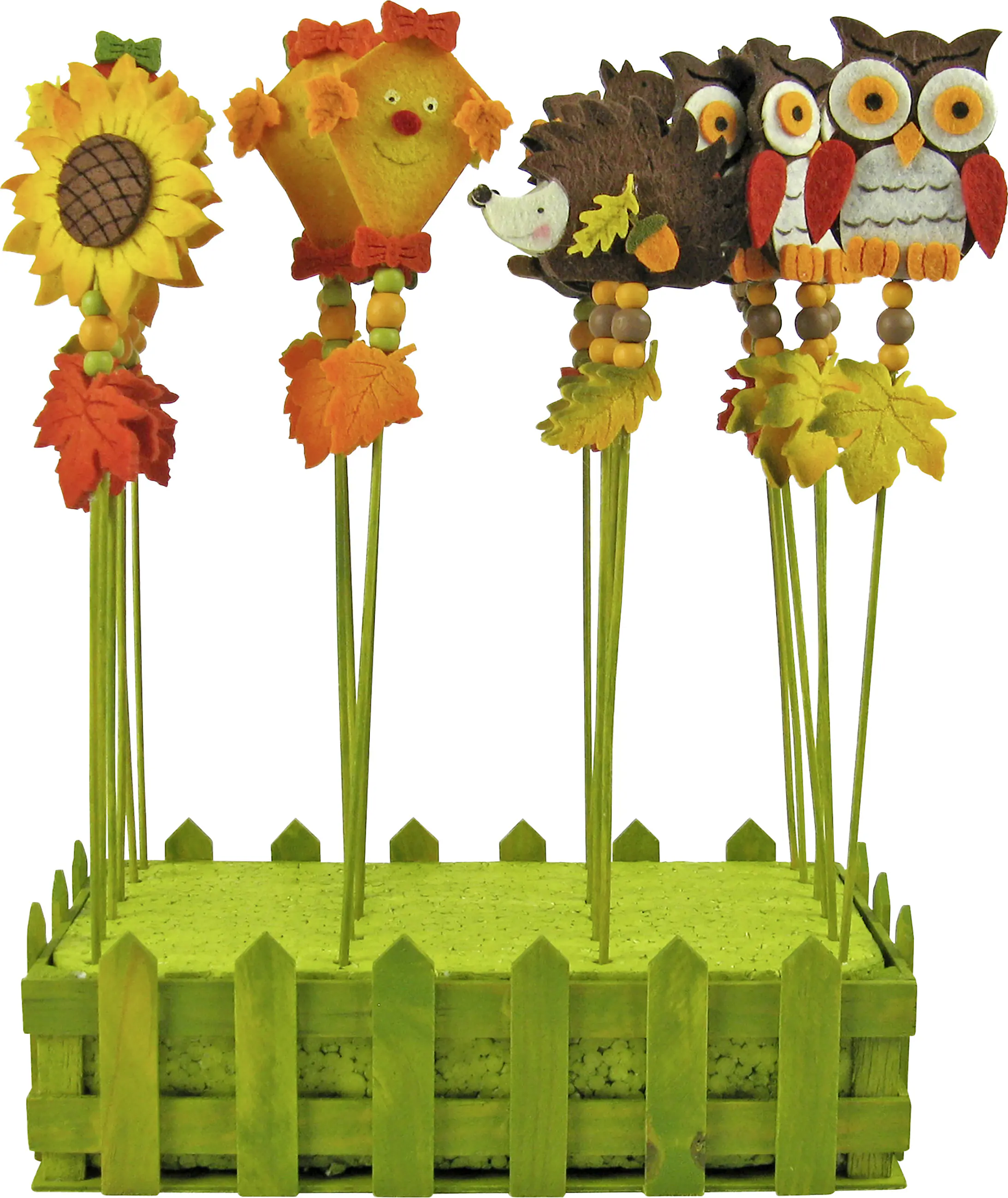 Filzsticker Herbst mehrfarbig