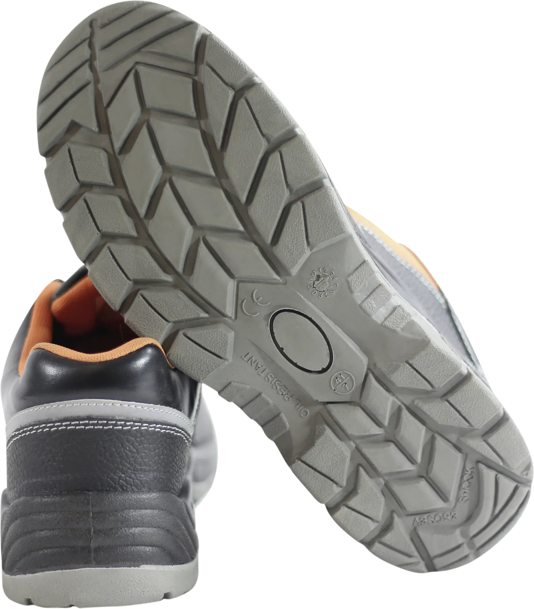 Power Safe Halbschuh Jens S3 schwarz-orange