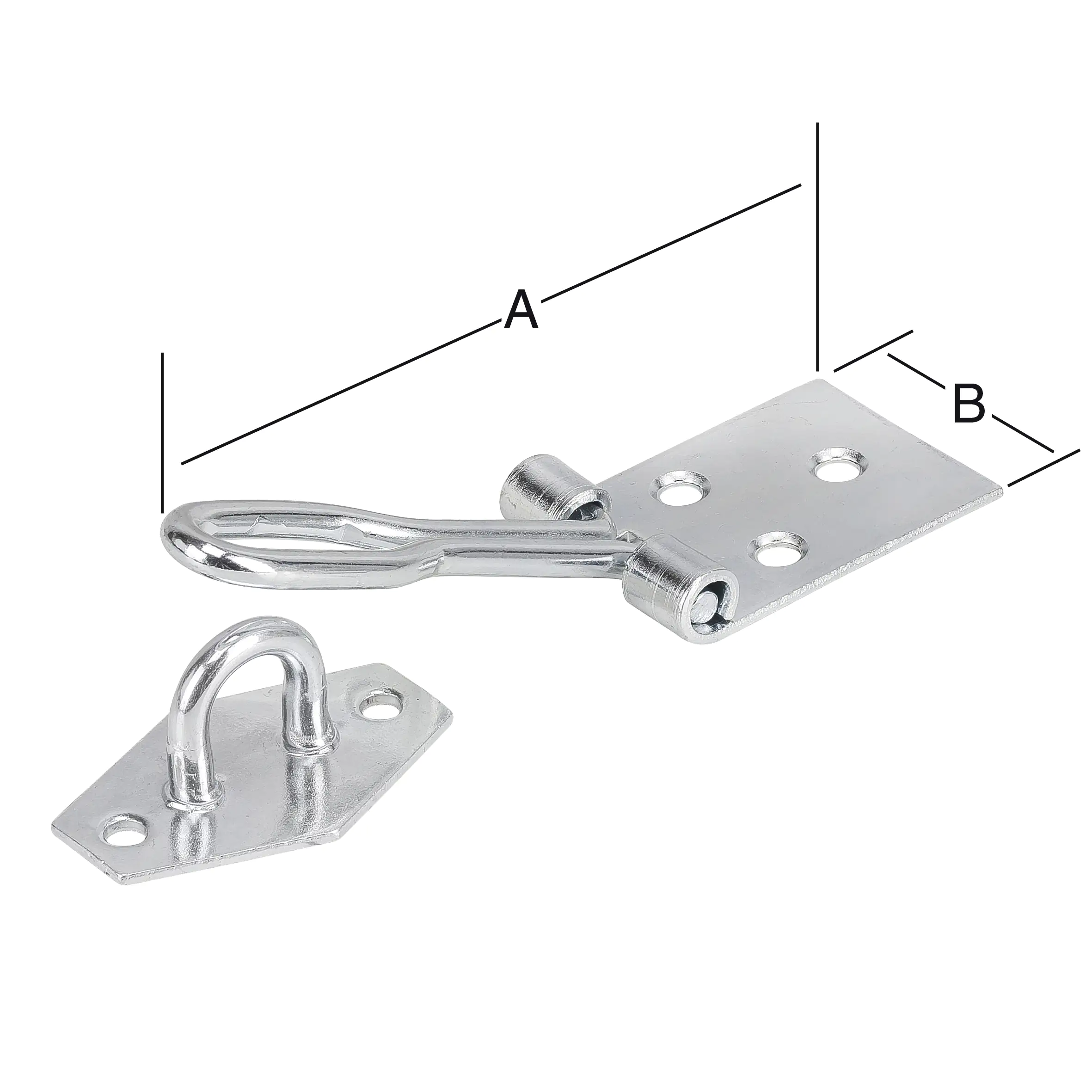 Vormann Drahtüberfallen verzinkt 80 x 22 mm