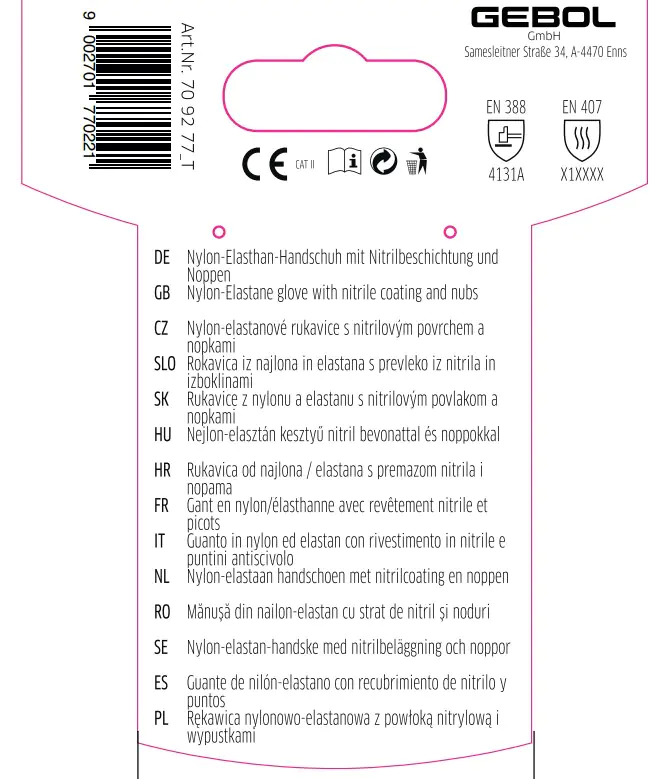 Gebol Handschuh Multi Flex Touch   Gebol Handschuh Multi Flex Touch