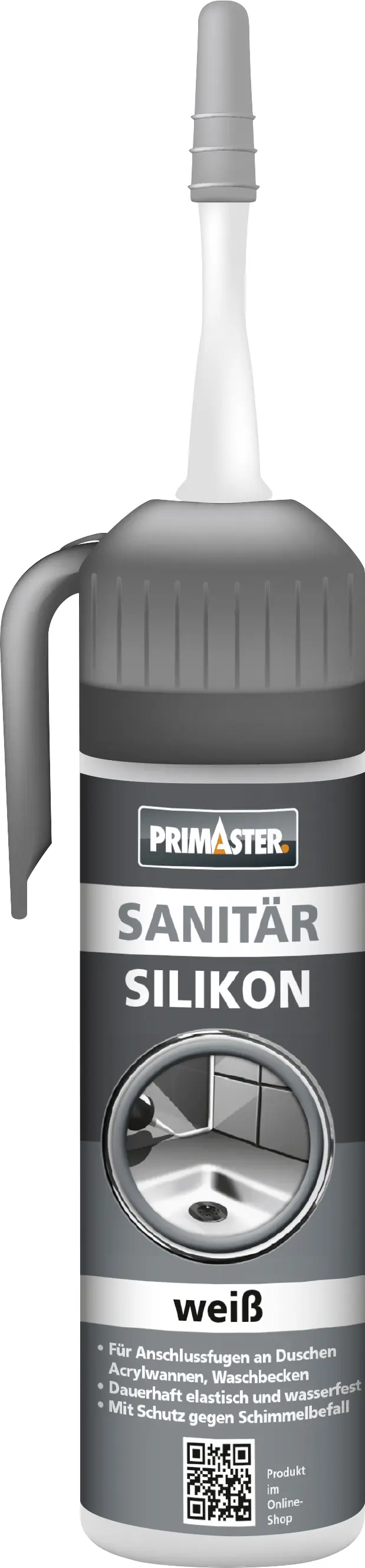 Primaster Sanitär Silikon weiß 100 ml