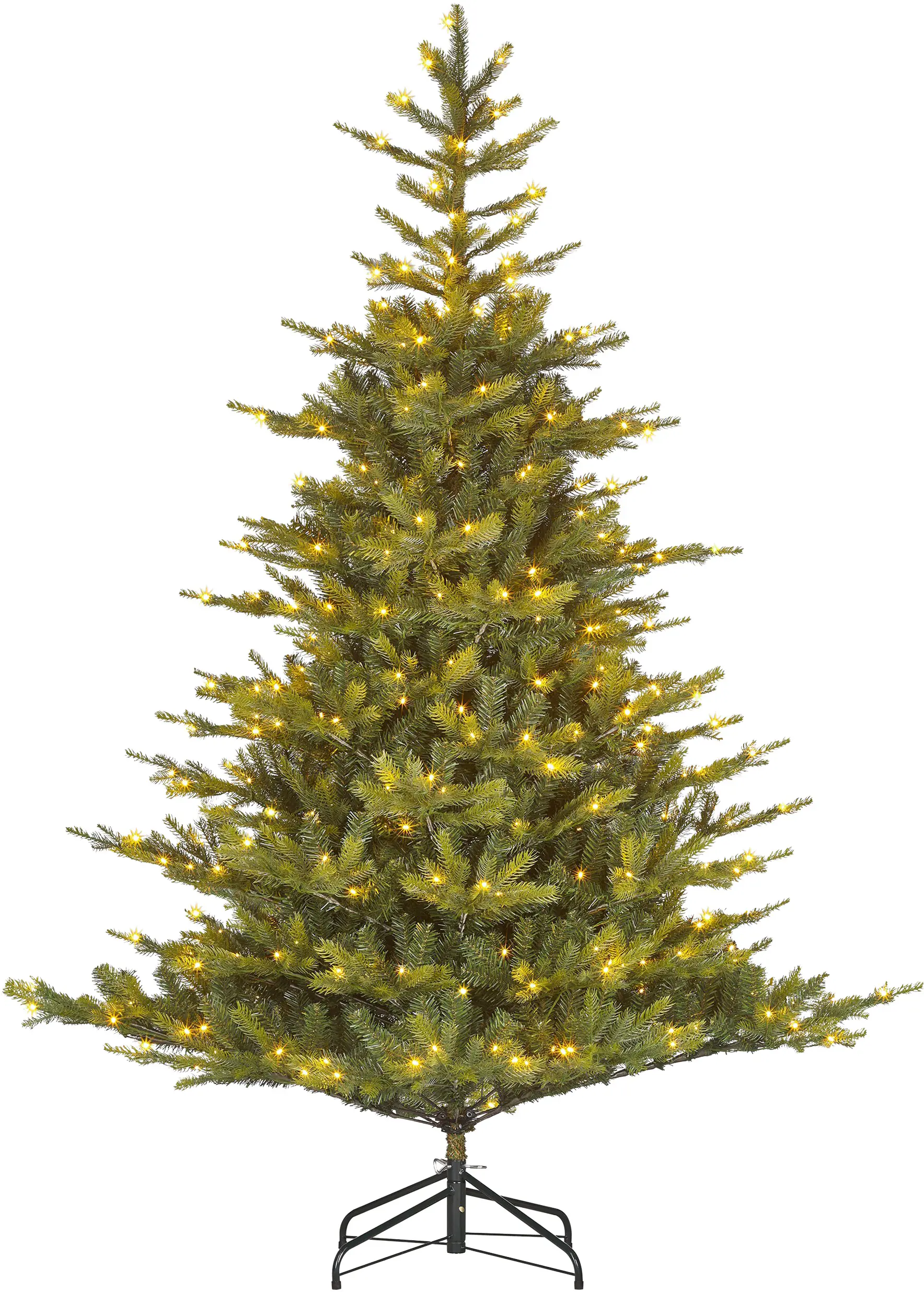 Black Box Trees Weihnachtsbaum Grimshaw beleuchtet mit Timer 215 cm grün