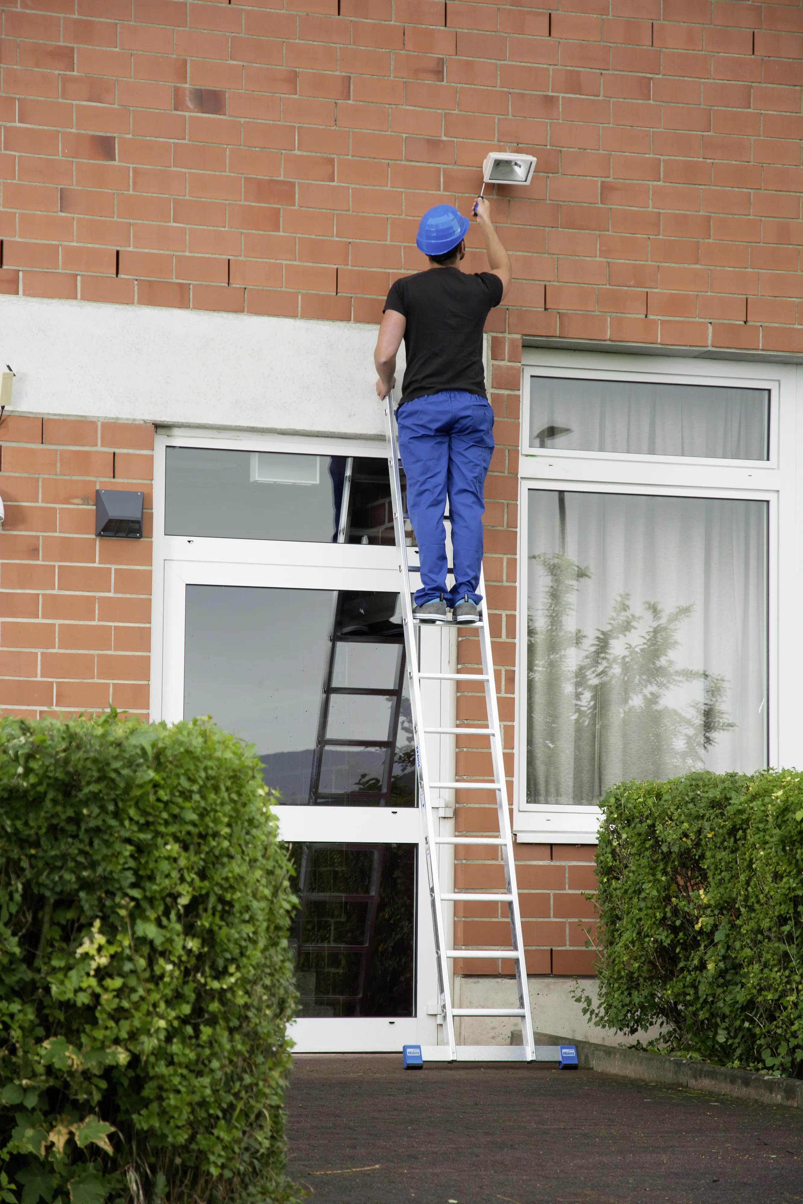 Krause Aluminium-Anlegeleiter STABILO 4,40 m