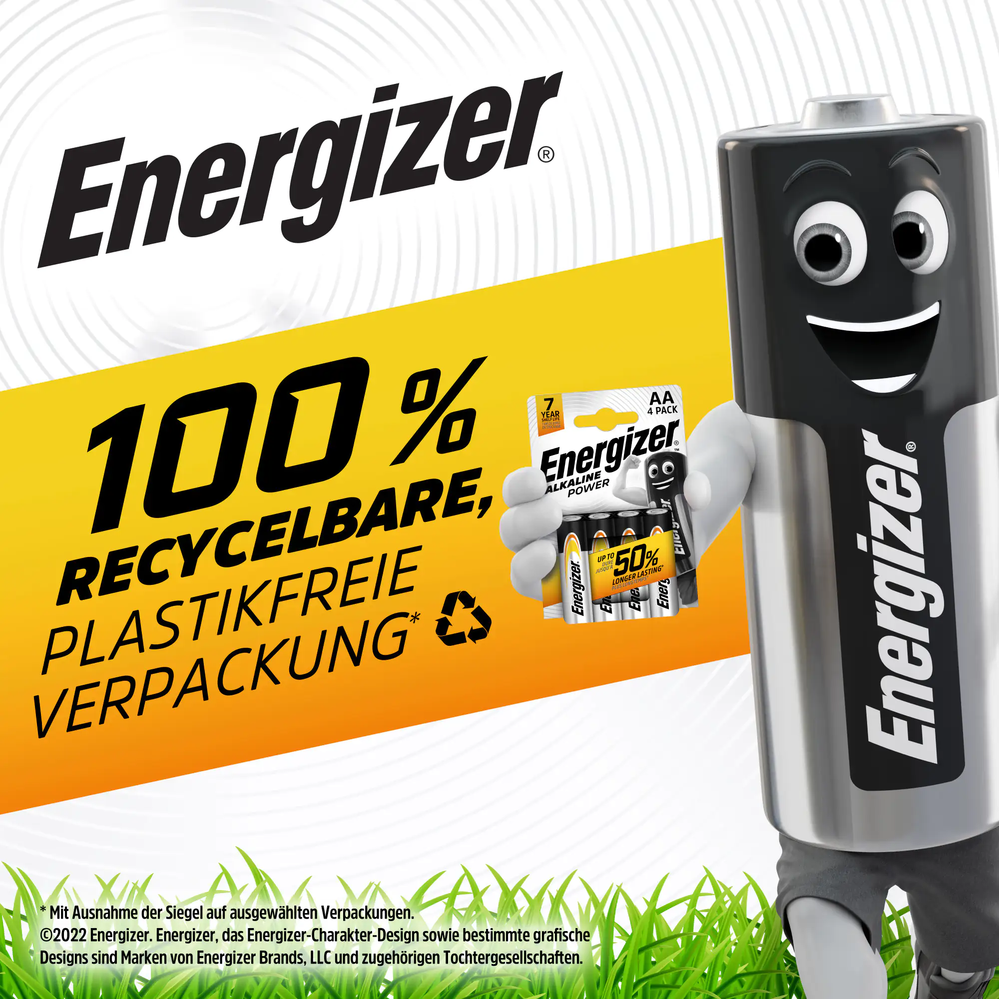 Energizer E91 Alkaline Power Batterie Mignon AA 1,5 V, 16er Pack Energizer E91 Alkaline Power Batterie Mignon AA 1,5 V, 16er Pack