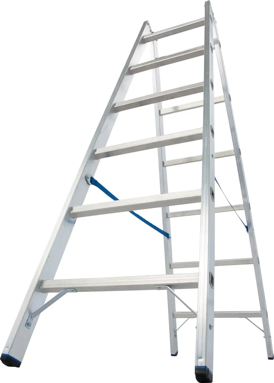 Krause Aluminium-Doppelleiter STABILO 3,05 m