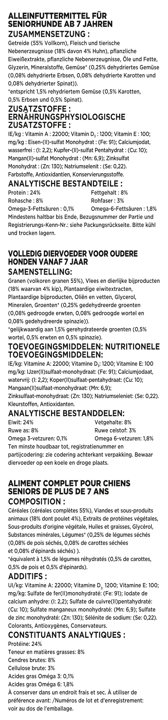 Beneful Hundefutter Glückliche Jahre 7+ mit Huhn und Gartengemüse 12 kg Beneful Hundefutter Glückliche Jahre 7+ mit Huhn und Gartengemüse 12 kg