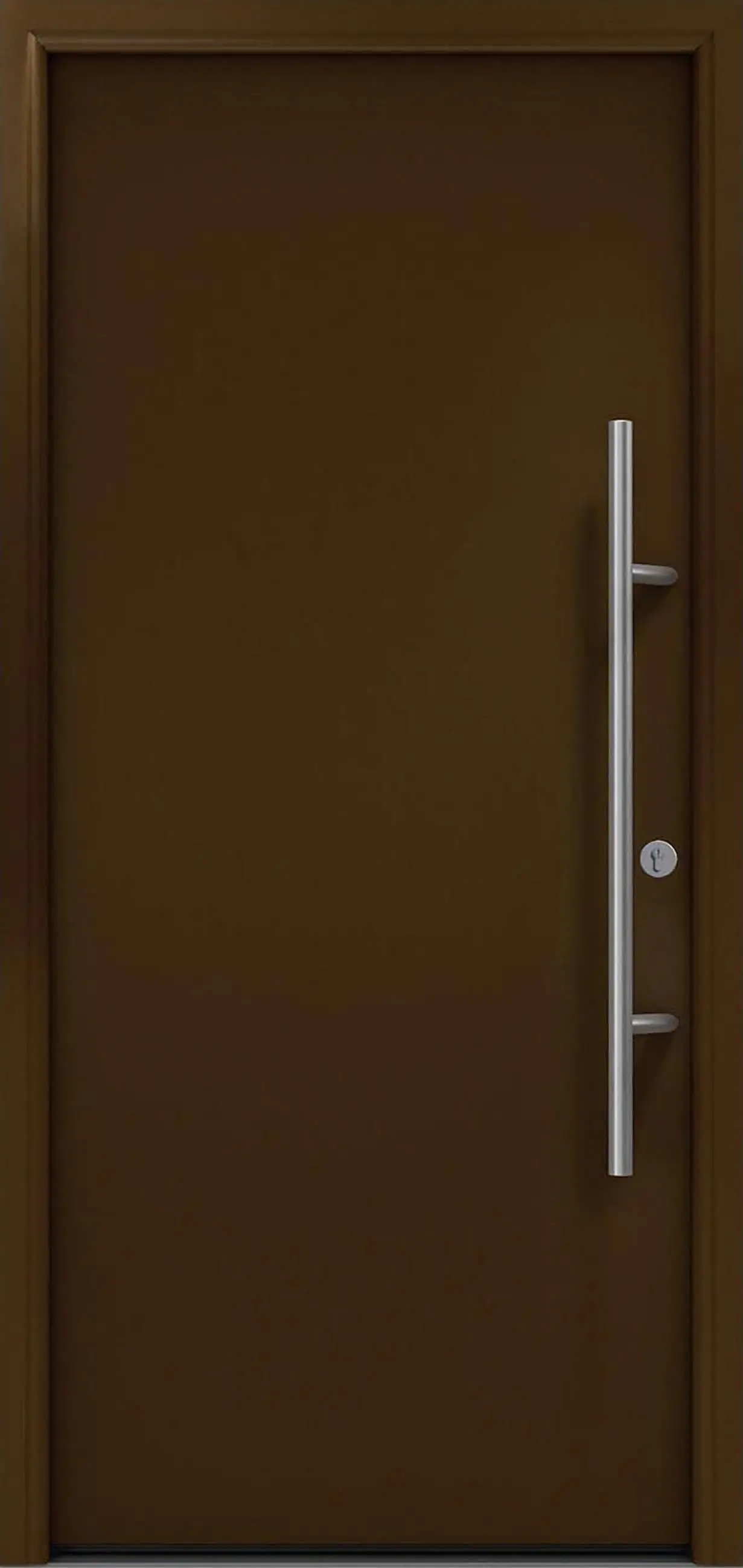 EcoStar Haustür ISOPRO Secur IPS 010 RC2 terrabraun 110 x 210 cm EcoStar Haustür ISOPRO Secur IPS 010 RC2 terrabraun 110 x 210 cm