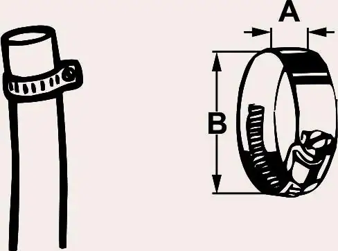 Schlauchschelle 110 - 130 mm