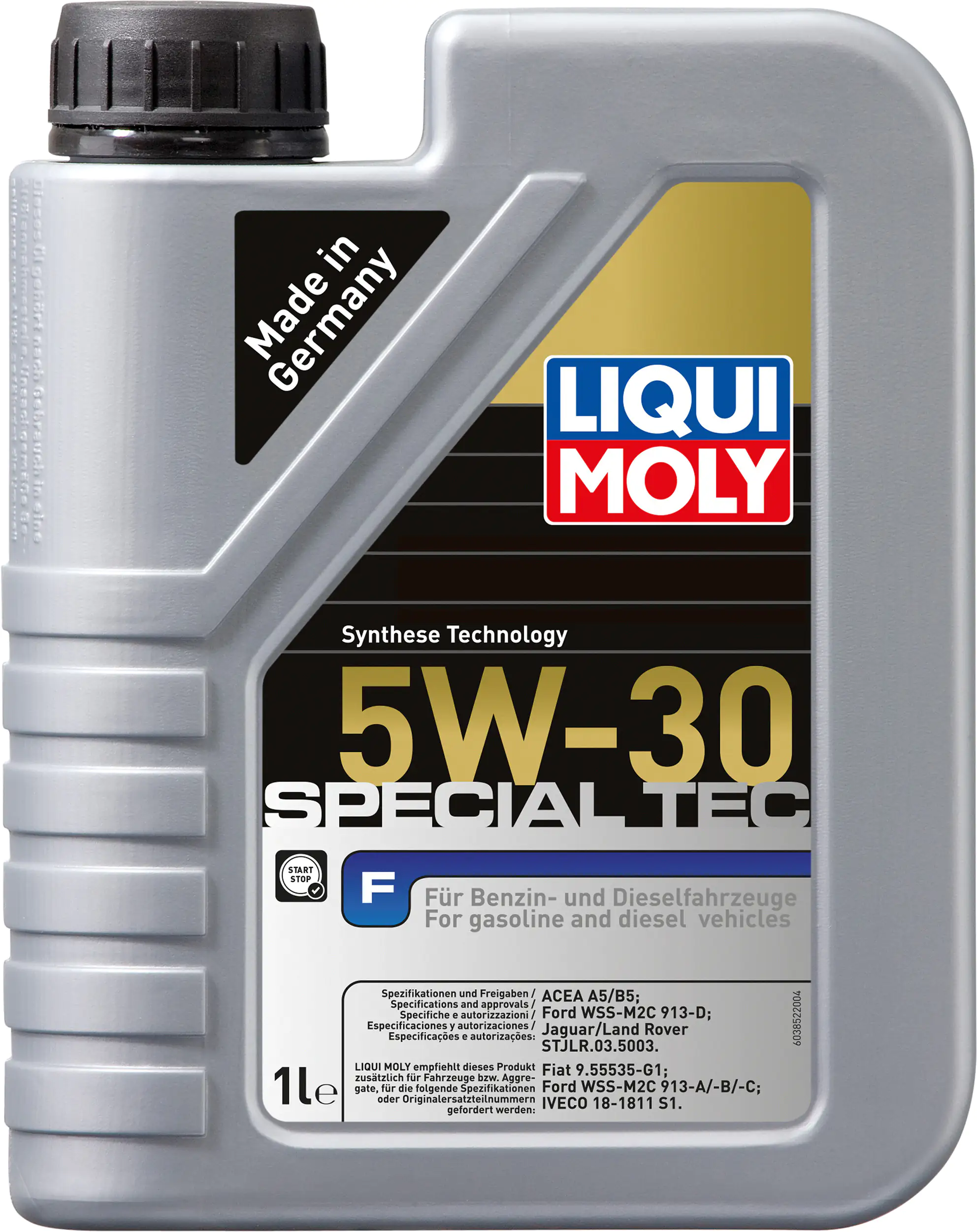 Liqui Moly Motoröl Special Tec F 5W-30 1 L