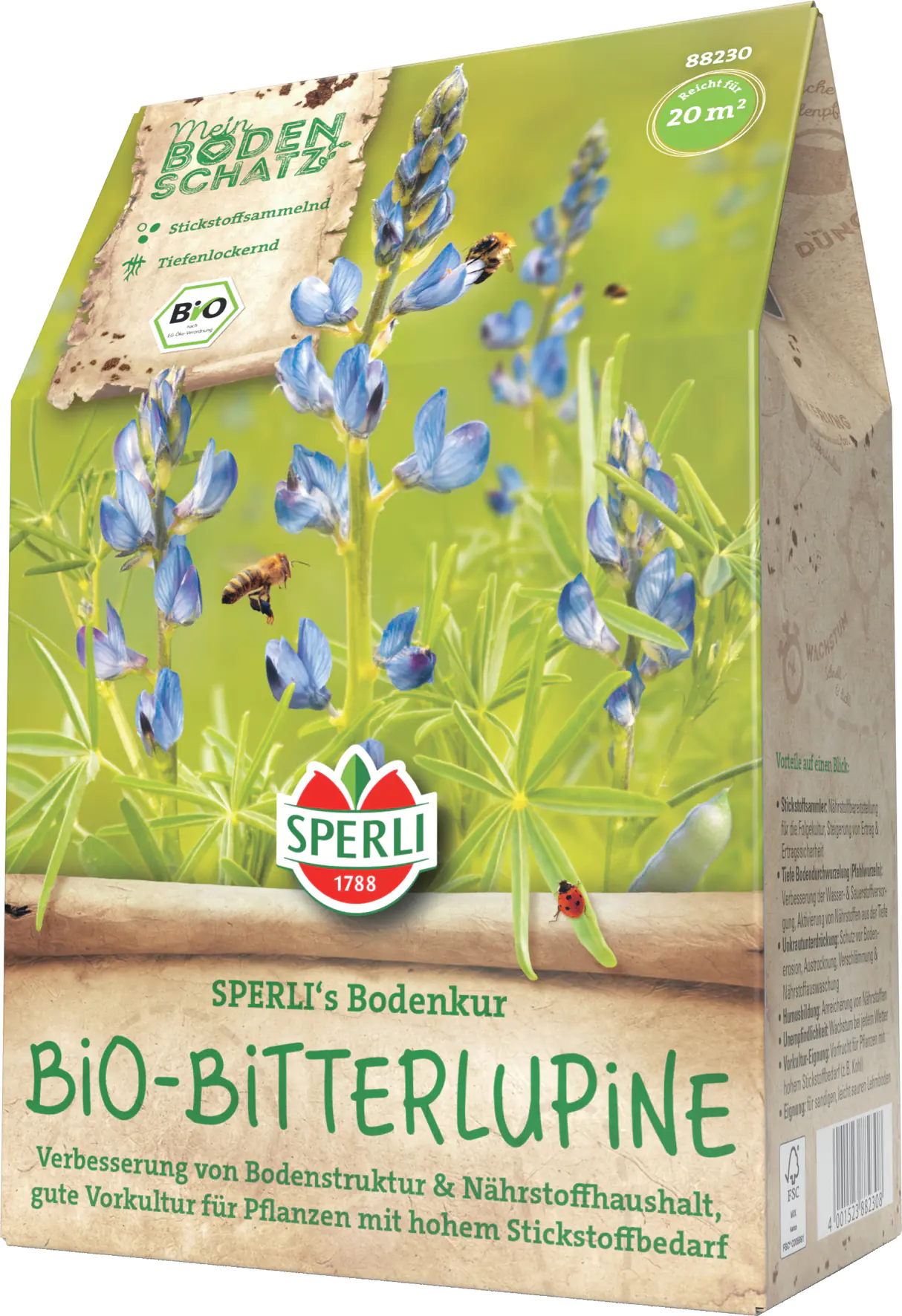 Sperli's Bodenkur Bio Bitterlupine 400 g
