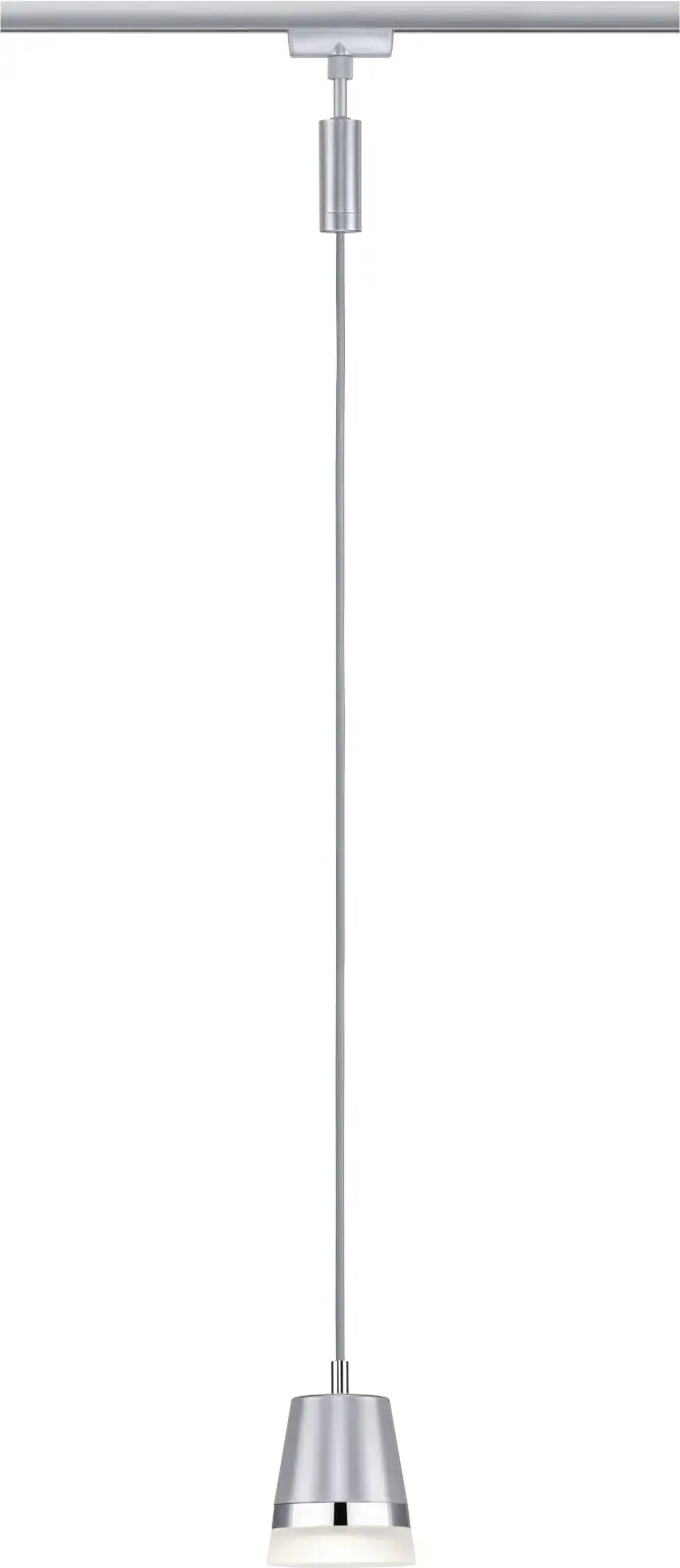 Paulmann URail Pendelleuchte Cone chrom matt 8,4 x 121,4 cm GU10