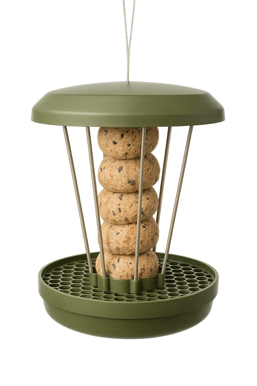 Swissinno Vogelfutterhaus Lucerne dunkelgrün Swissinno Vogelfutterhaus Lucerne dunkelgrün
