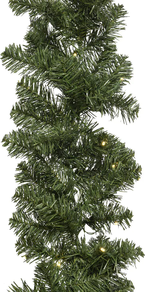 Kaemingk künstliche Tannengirlande grün 50 LED