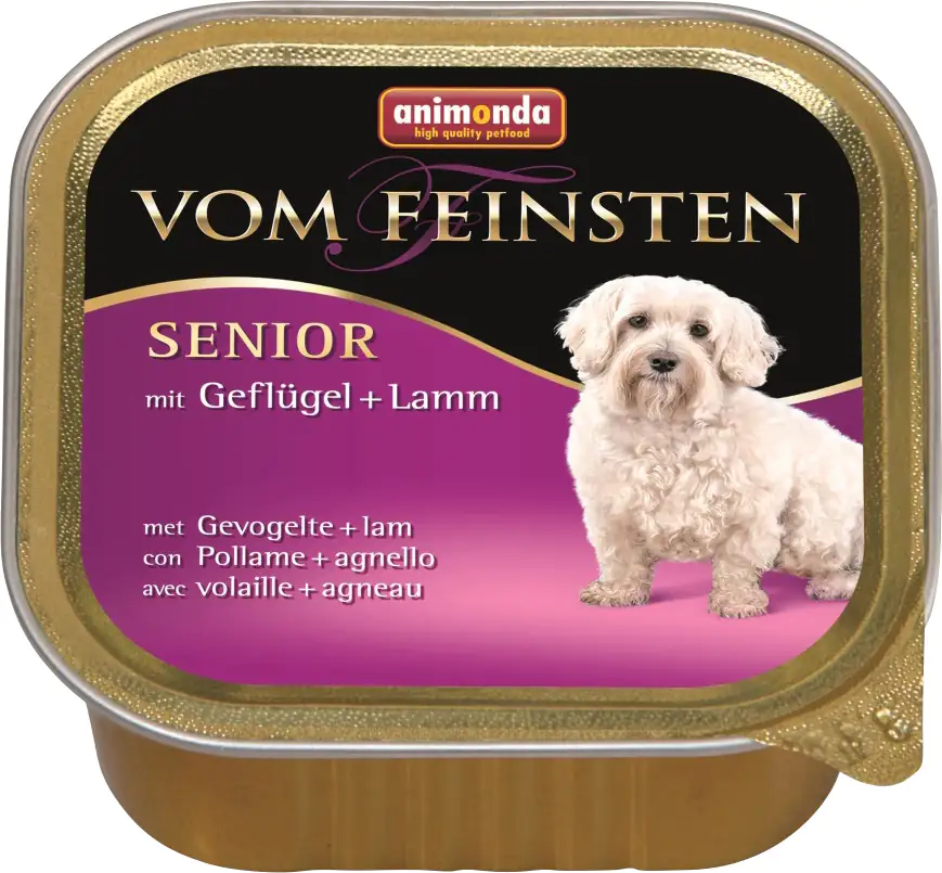 Animonda Vom Feinsten Senior mit Geflügel + Lamm 150 g Senior