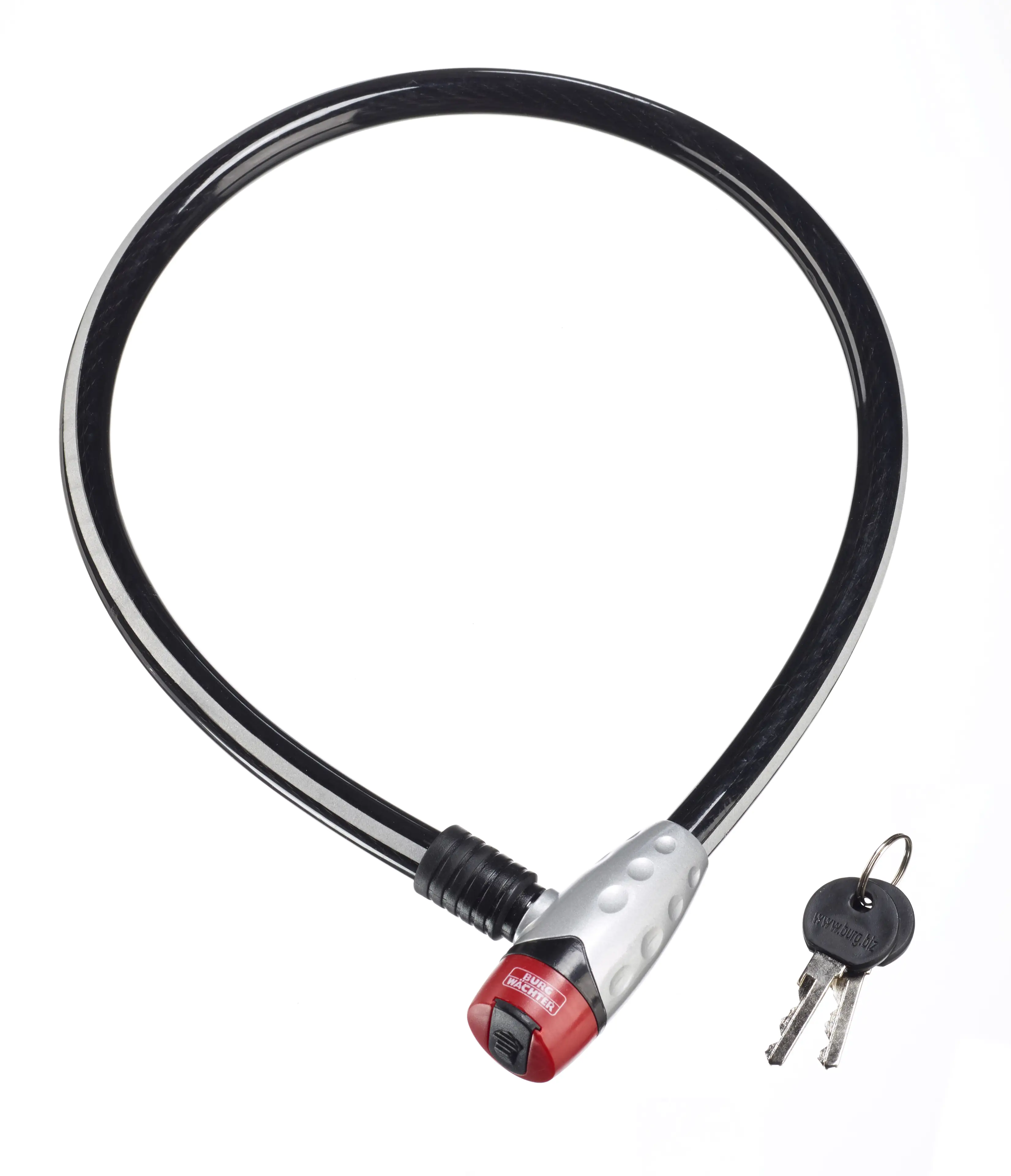 Burg Wächter Seilschloss 800mm Ø15mm schwarz