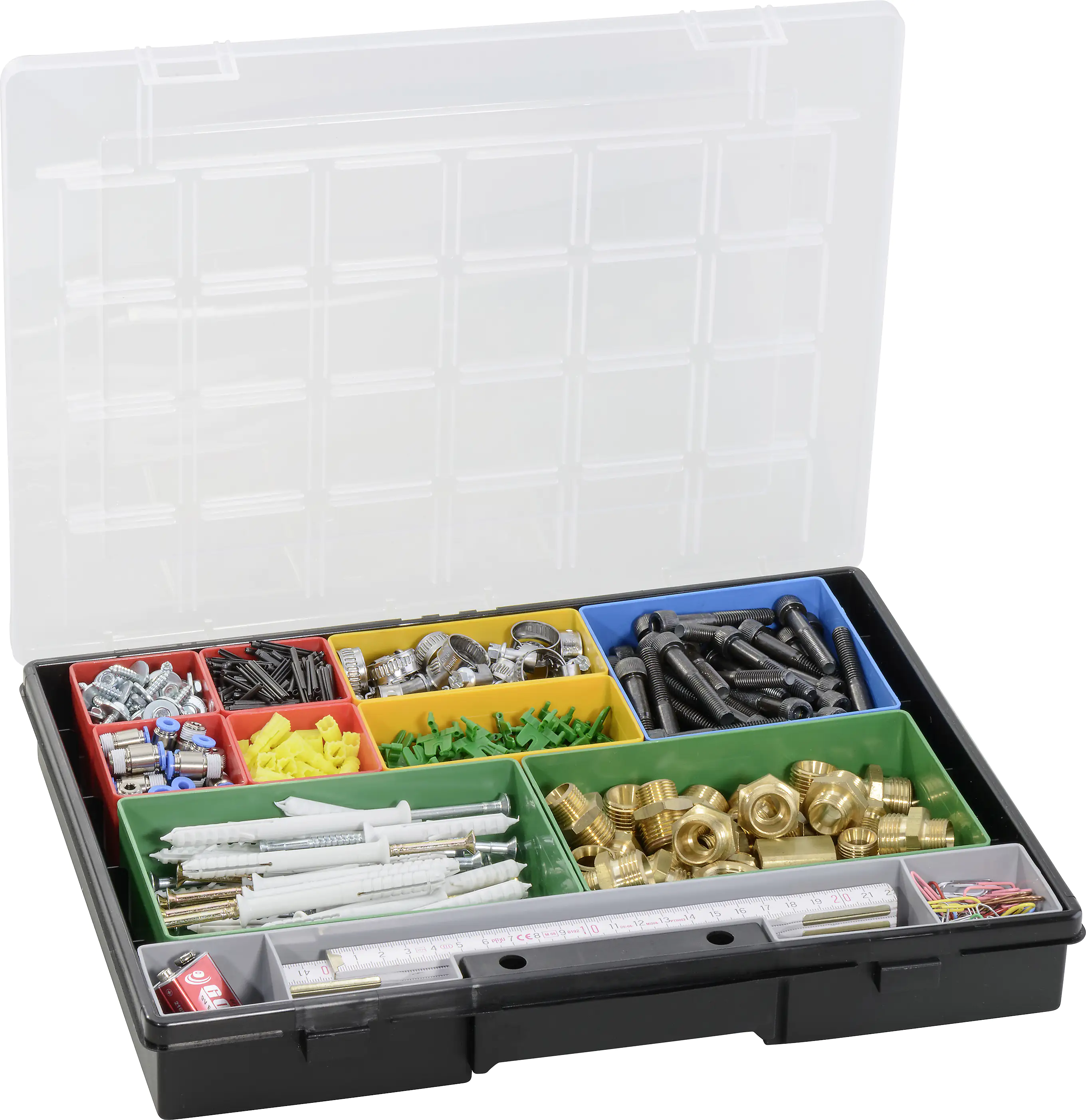 Allit Sortimentskasten EuroPlus Flex 37-12 schwarz Allit Sortimentskasten EuroPlus Flex 37-12 schwarz