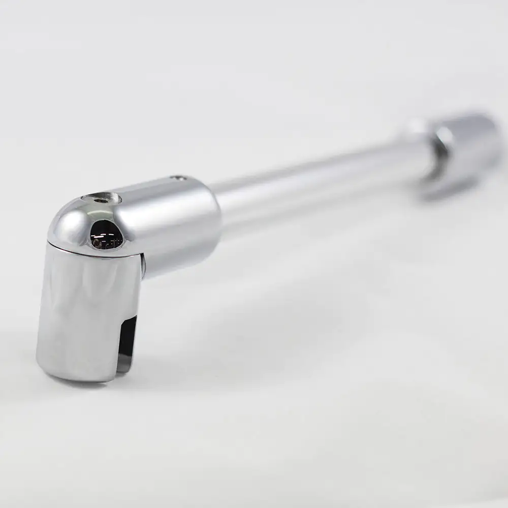 4007641333289_1 Breuer Elana Seitenwand zu Pendeltür 80 cm breit Alu silber Klarglas hell