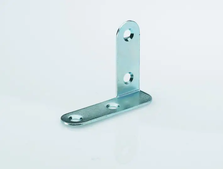 Hettich Winkelblech links verzinkt 60 x 15 x 45 mm