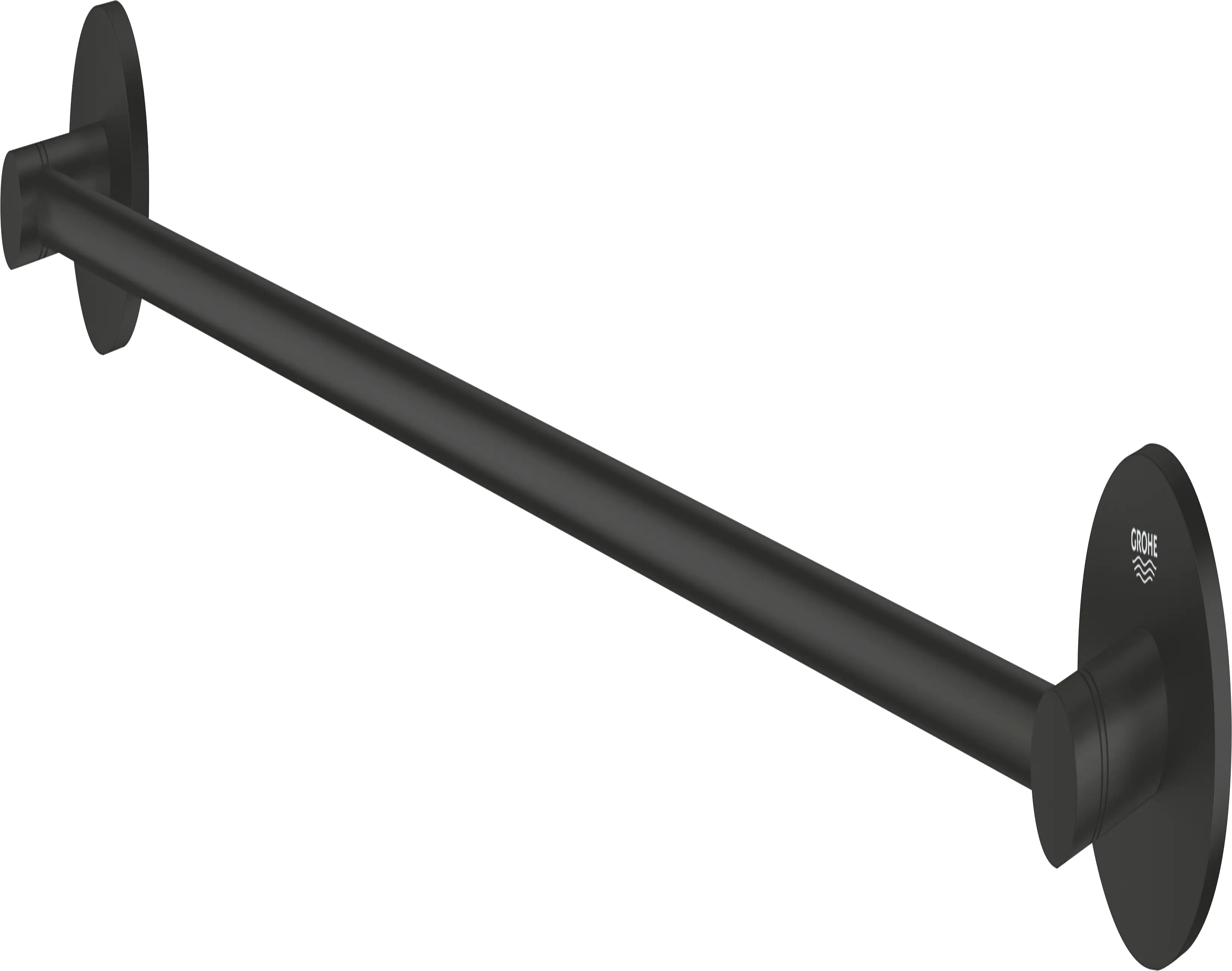 Grohe Start Badetuchhalter matt black klebbar Grohe Start Badetuchhalter matt black klebbar