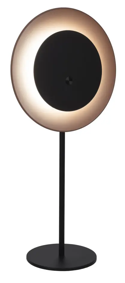 Light & More Solar-Tischleuchte Sun mocha mousse 41,5 cm