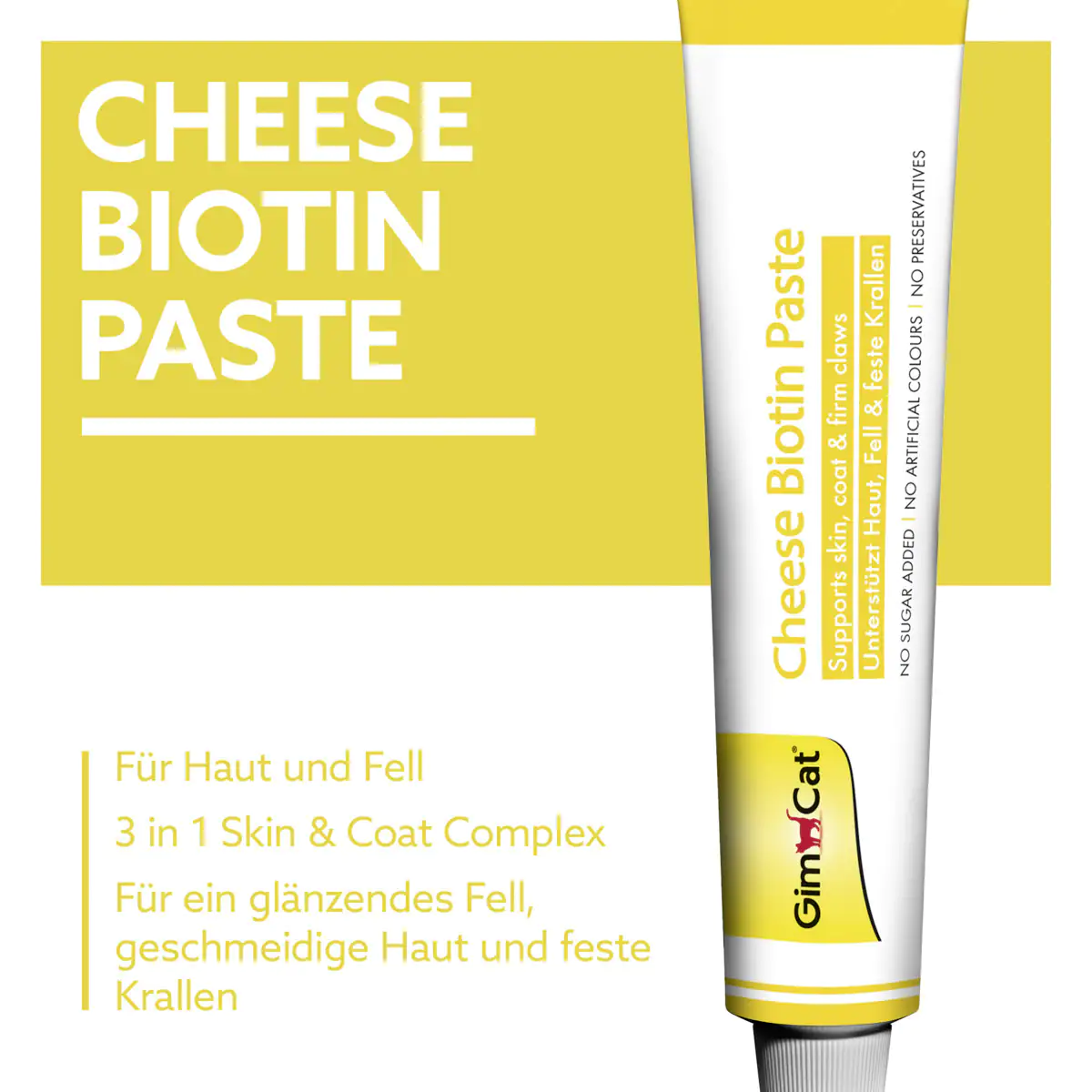 GimCat Cheese Biotin Paste 50 g