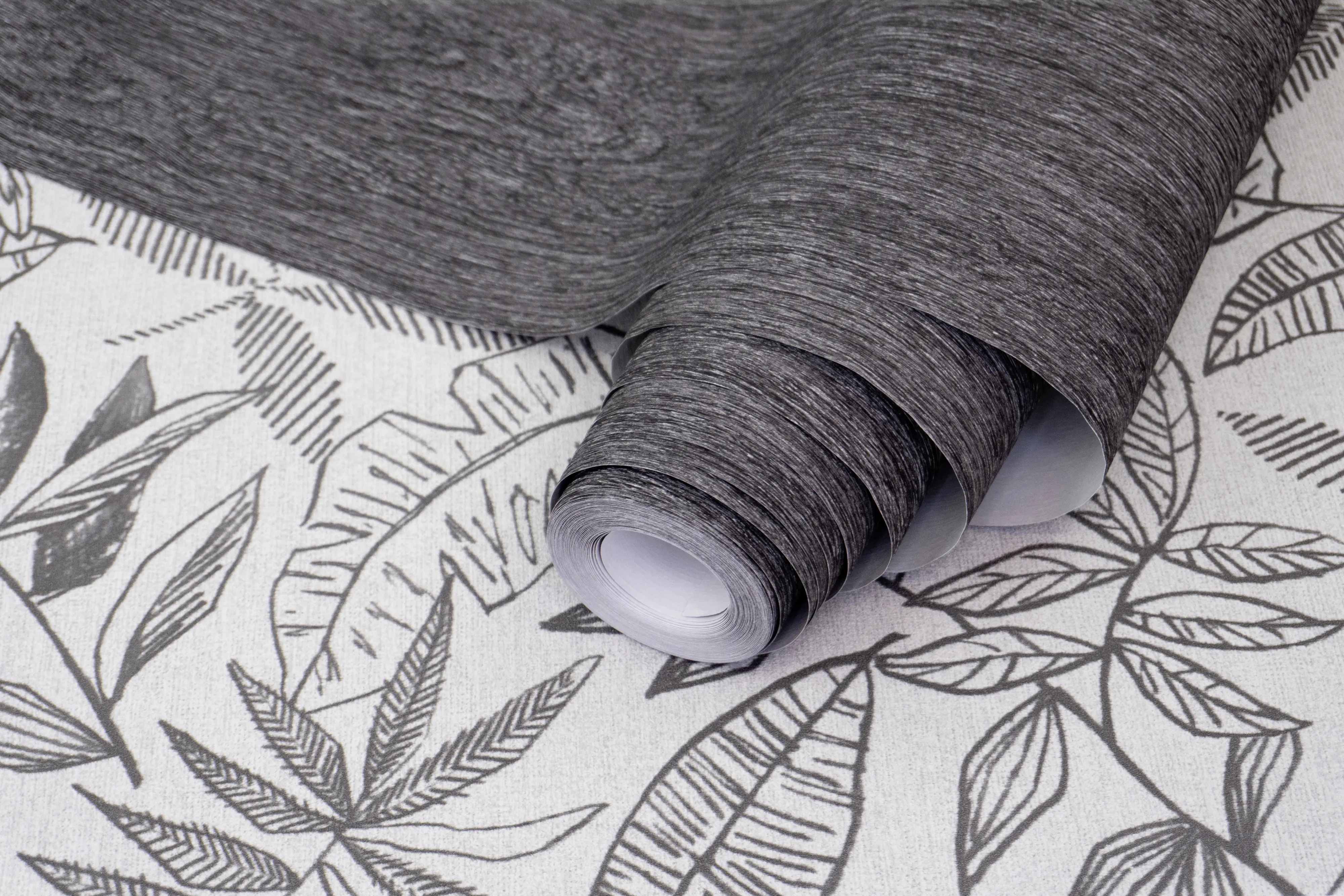 Schöner Wohnen Vliestapete Holzoptik schwarz 10,05 x 0,53 m