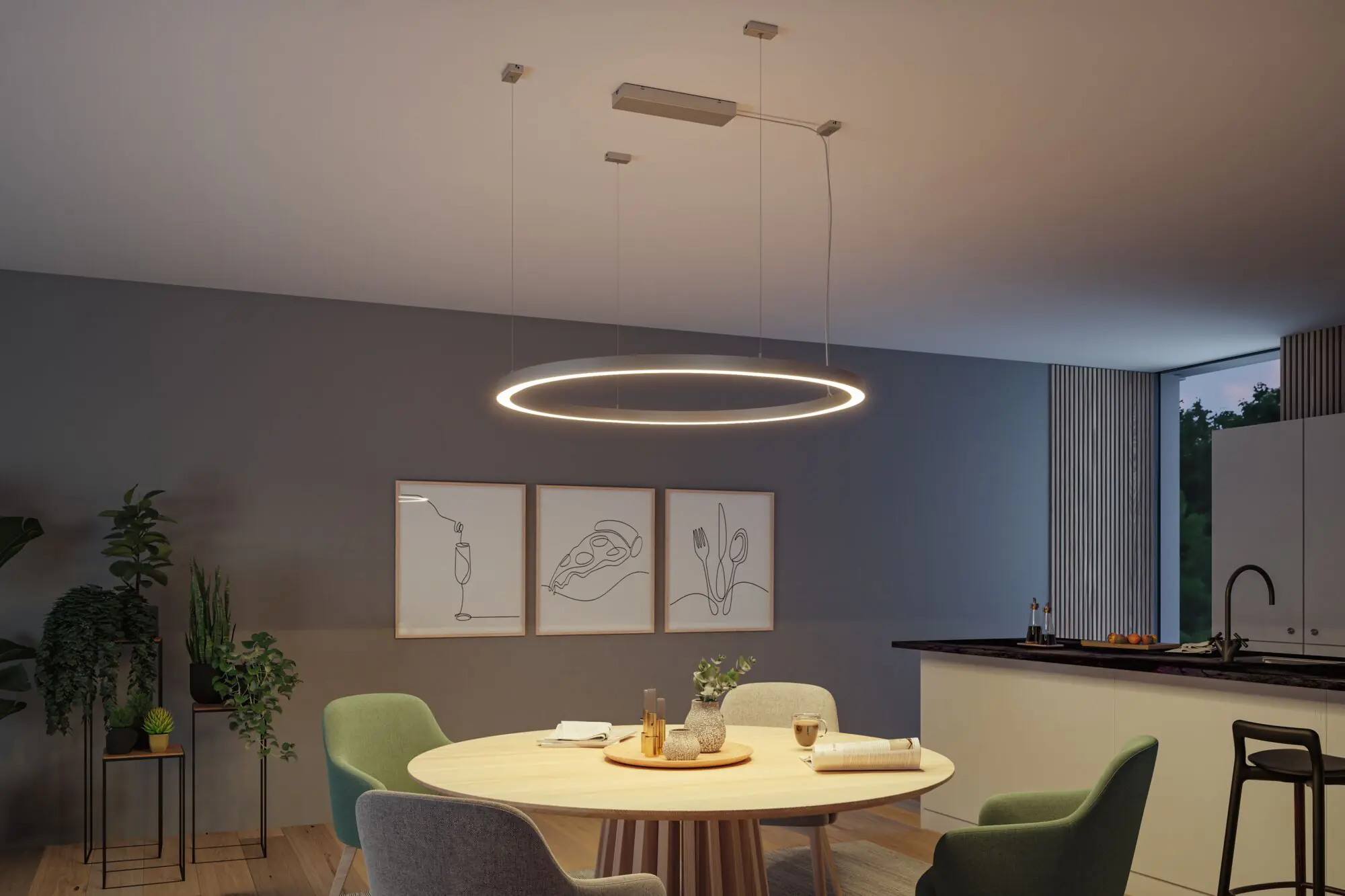 Paulmann Einspeisung für Lichtleiste Linion Power Box 144 W Kunststoff chrom matt