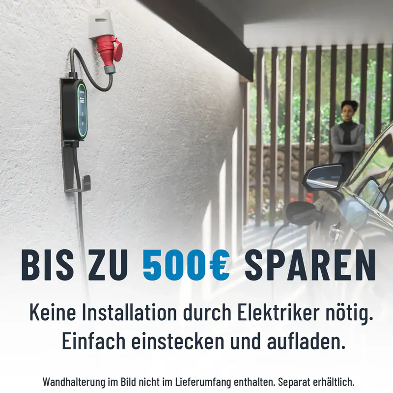 Absina mobile Ladestation Wallbox Typ 2 11 kW 6,4 m Kabel