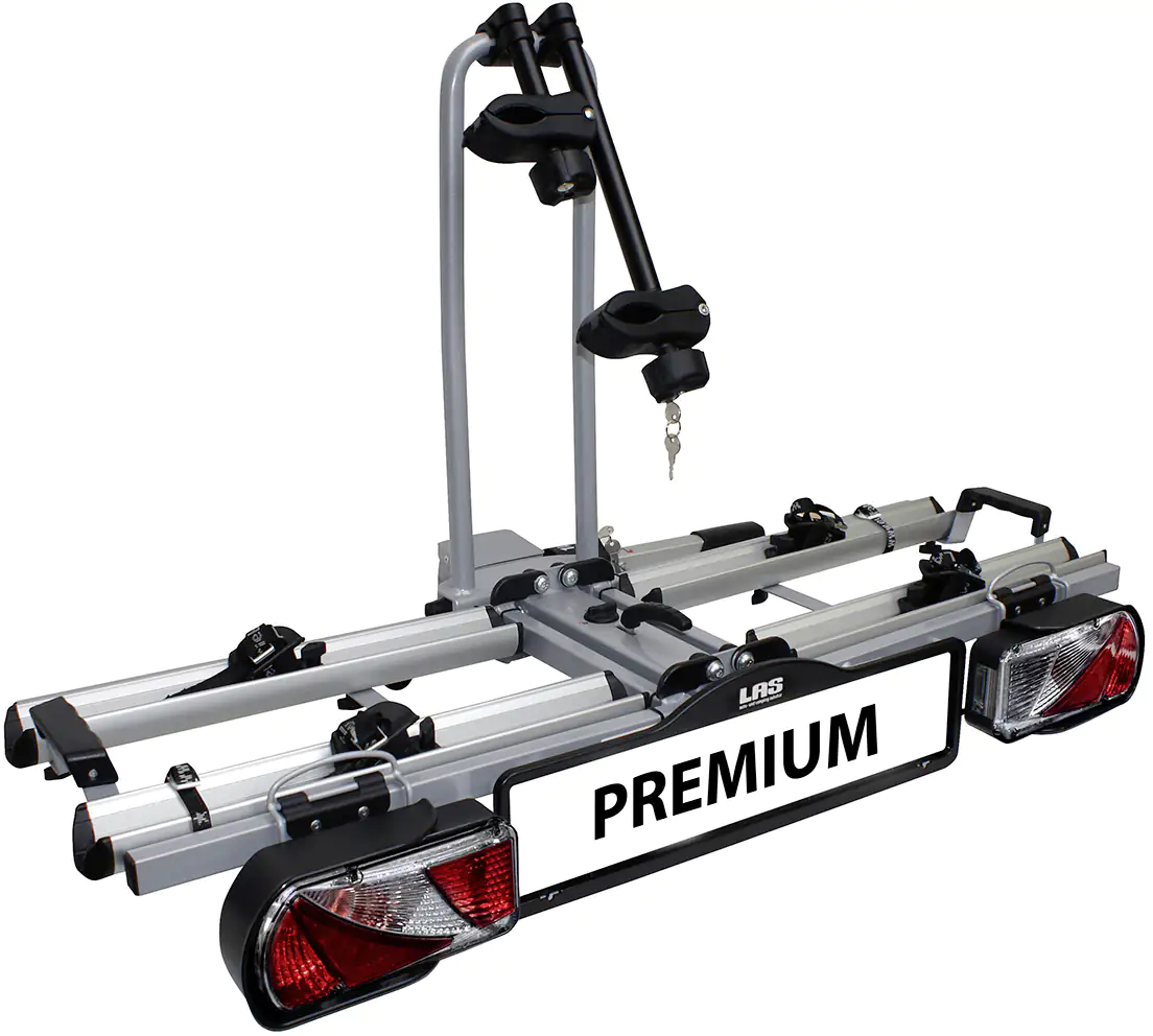 LAS Fahrradheckträger Premium für 2 Fahrräder
