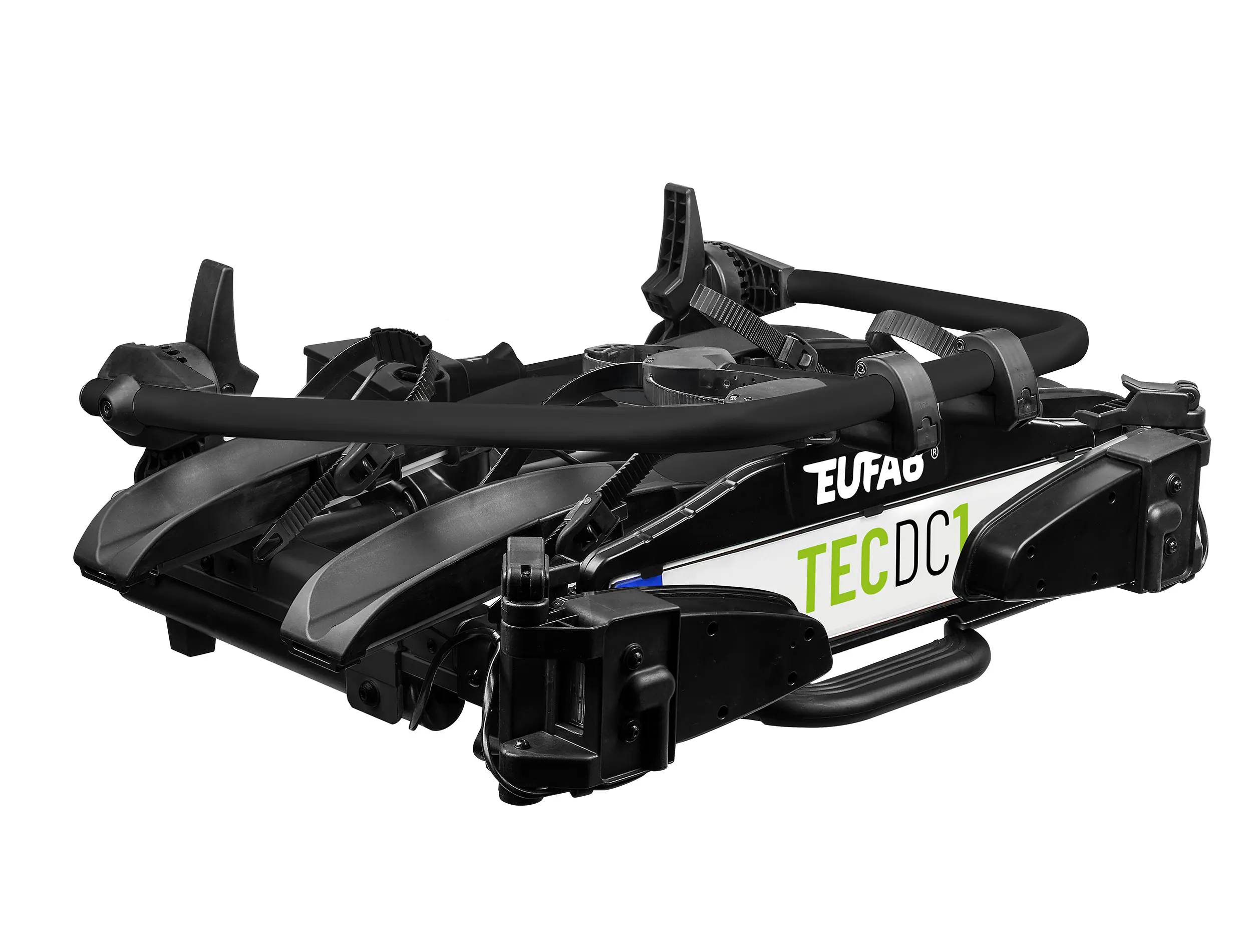EUFAB Fahrradträger TECDC1+ LED für 2 Fahrräder und große Heckklappen komplett vormontiert EUFAB Fahrradträger TECDC1+ LED für 2 Fahrräder und große Heckklappen komplett vormontiert